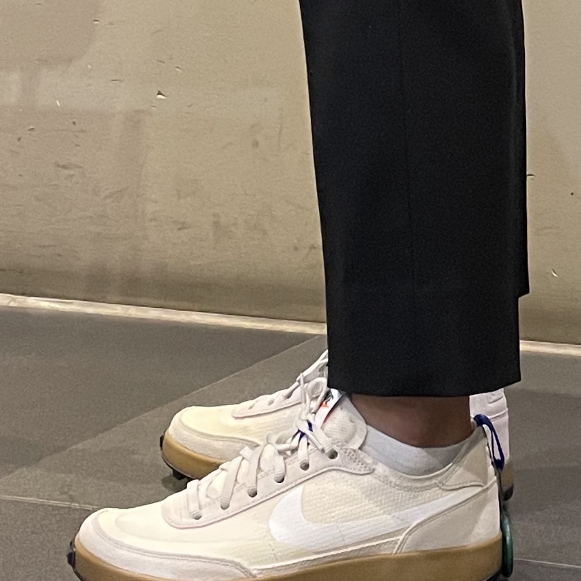 Nike x Tom Sachs General Purpose Shoe Light Cream 착용 스타일 - 1