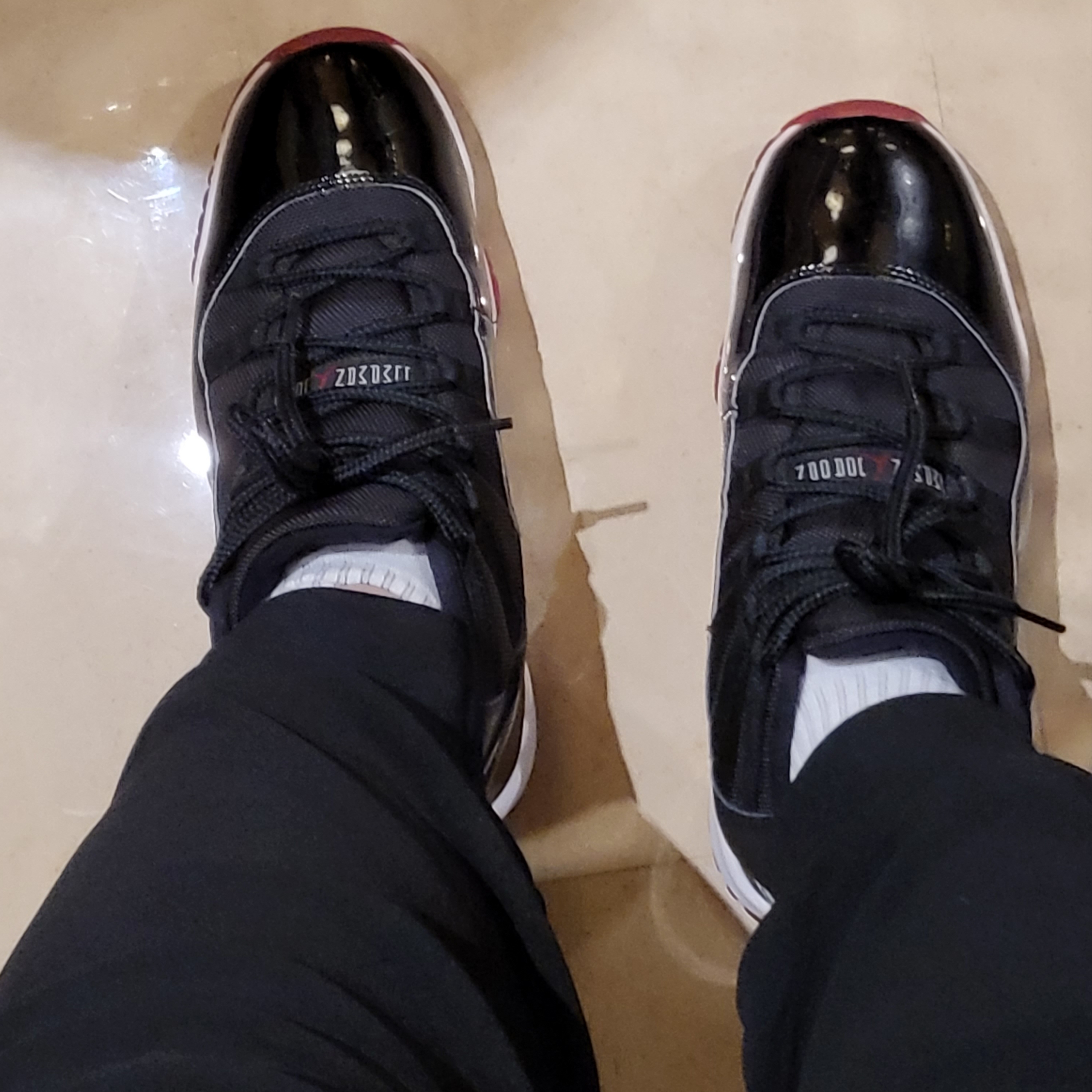 Jordan 11 Retro Bred 2019 착용 스타일