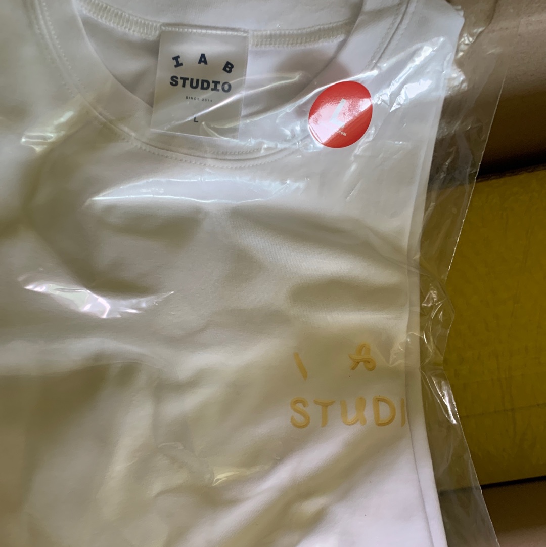 IAB Studio x Ottogi Mayonnaise 50th Anniversary T-Shirt White 착용 스타일