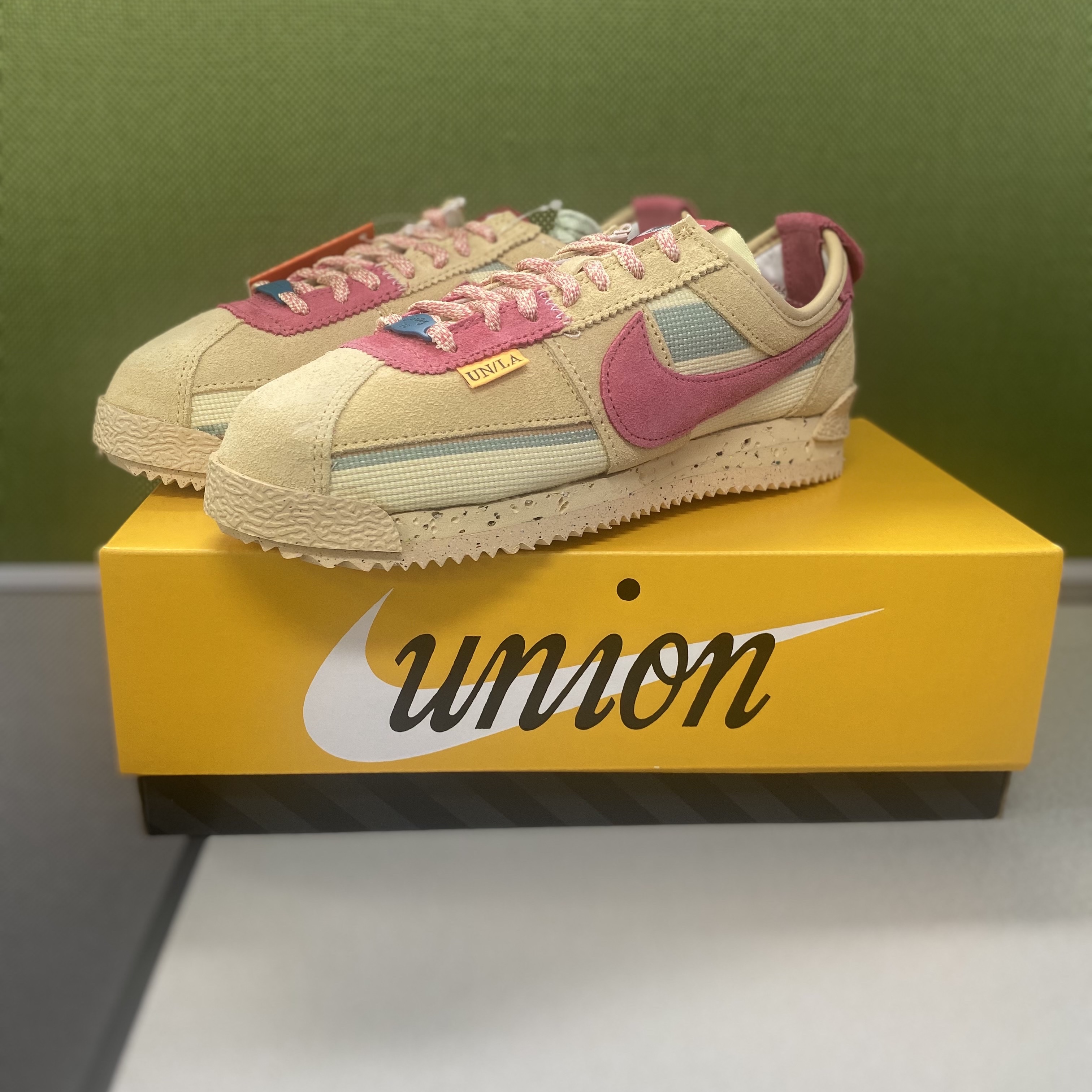 Nike x Union Cortez SP Sesame 착용 스타일