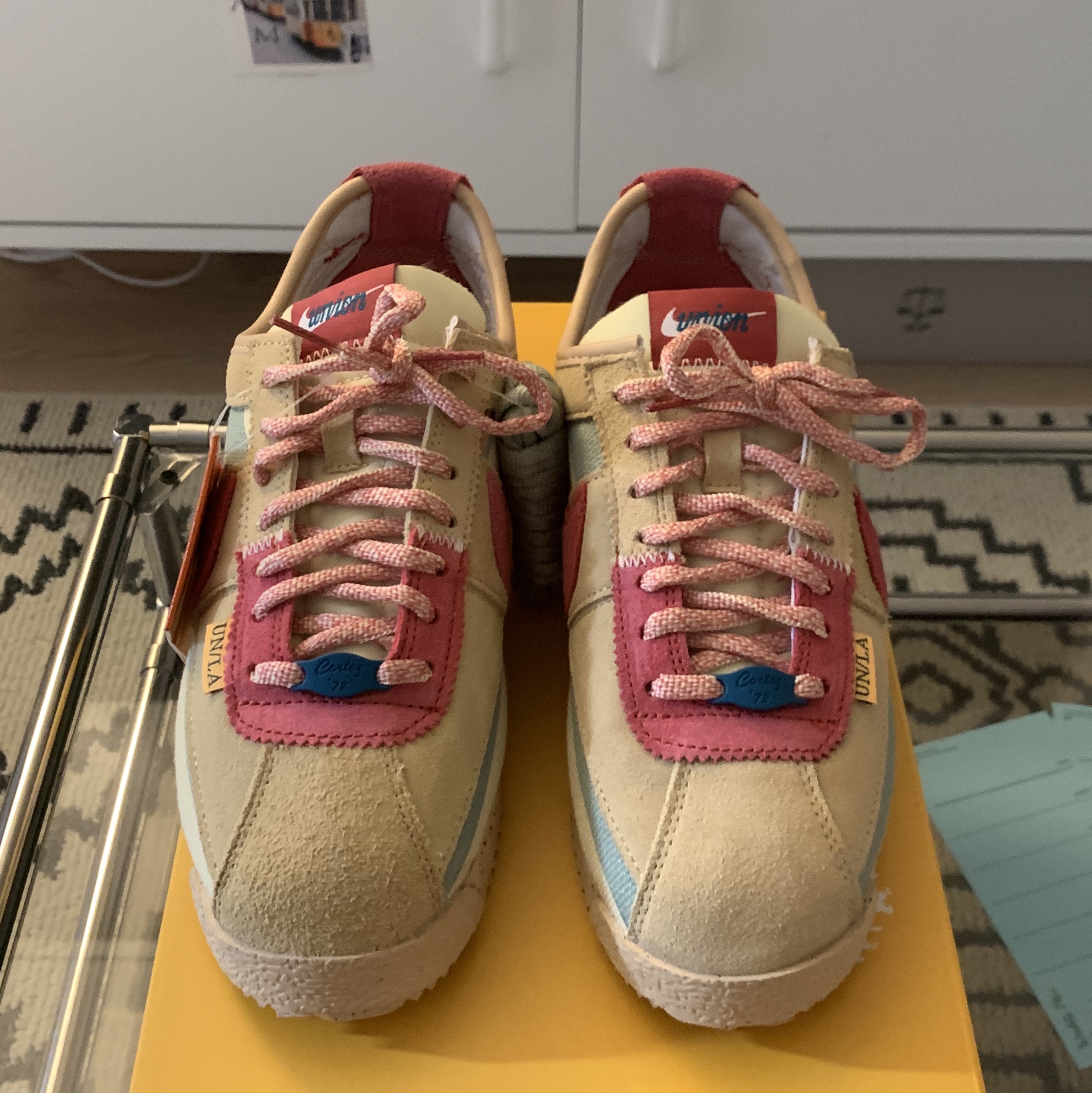 Nike x Union Cortez SP Sesame 착용 스타일