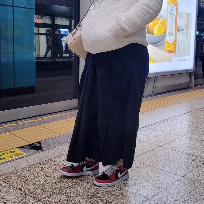 (W) Jordan 1 Low Chicago Flip 착용 스타일