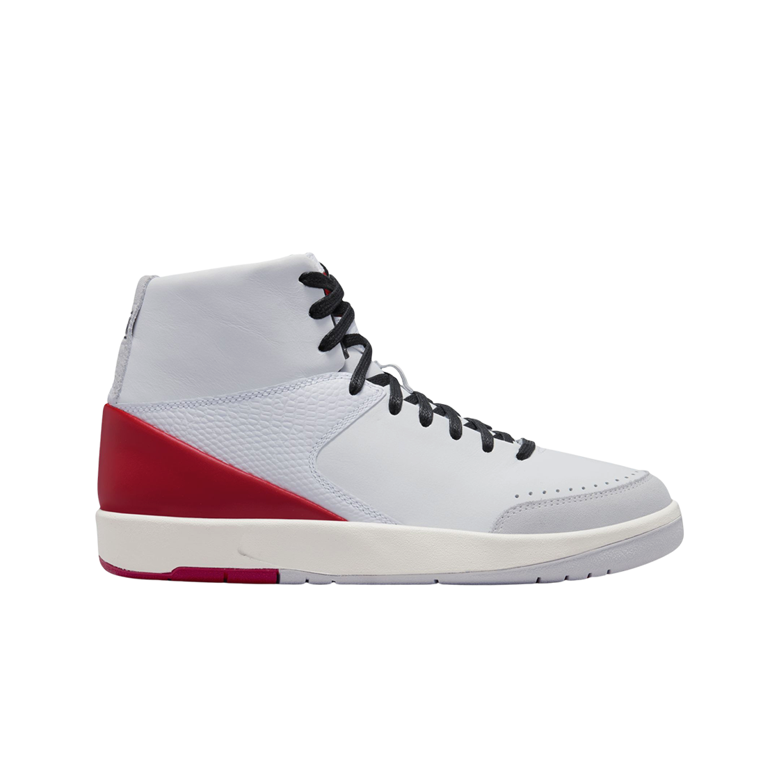 (W) 조던 2 x 니나 샤넬 애브니 레트로 SE 화이트 앤 짐레드((W) Jordan 2 x Nina Chanel Abney Retro SE White and Gym Red)
