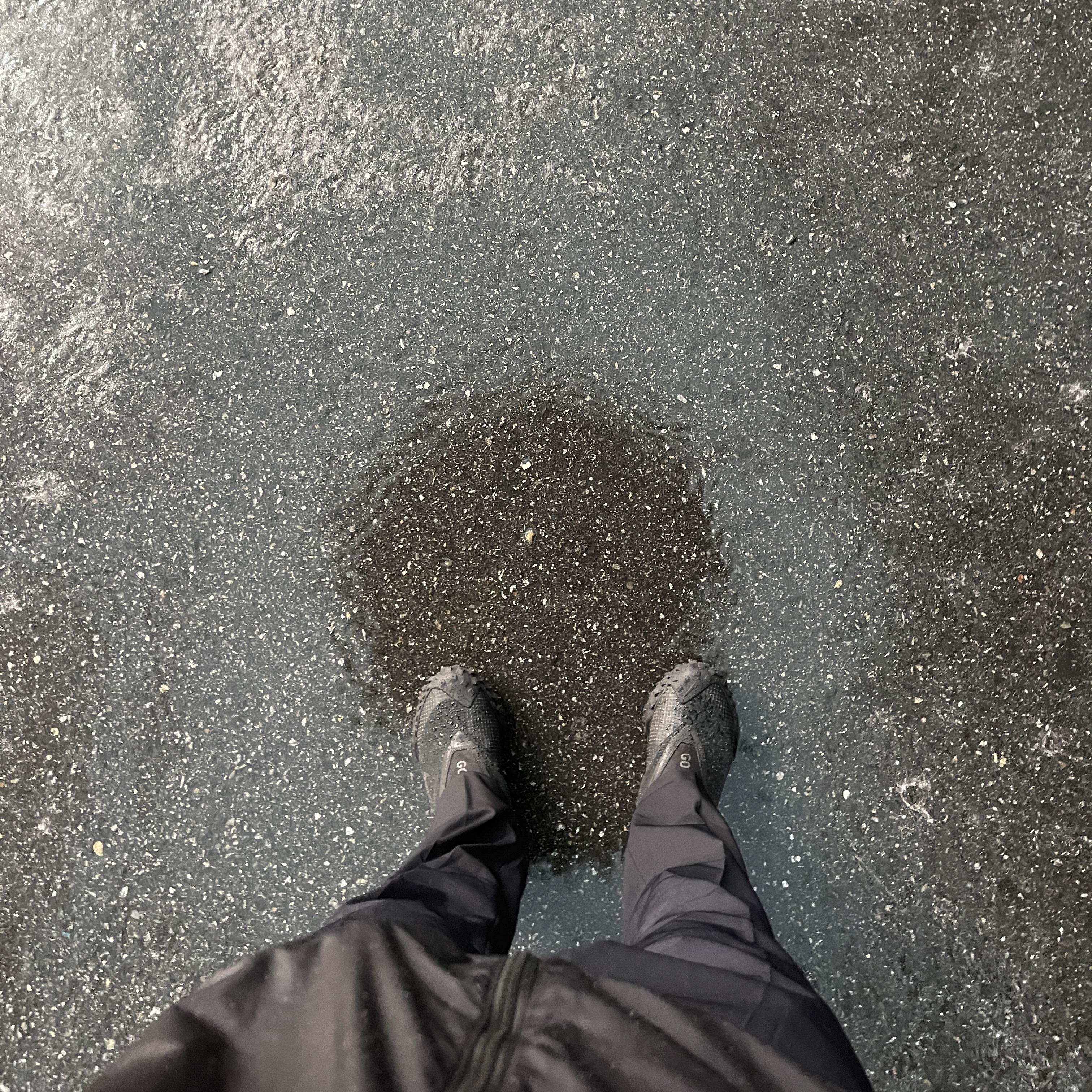 Nike ACG Mountain Fly Gore-Tex Black and Dark Grey 착용 스타일