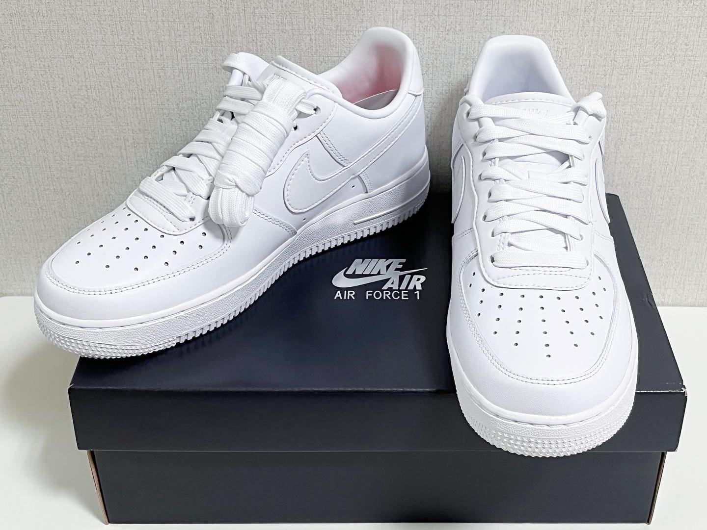 Nike Air Force 1 '07 Fresh White 착용 스타일 - 2