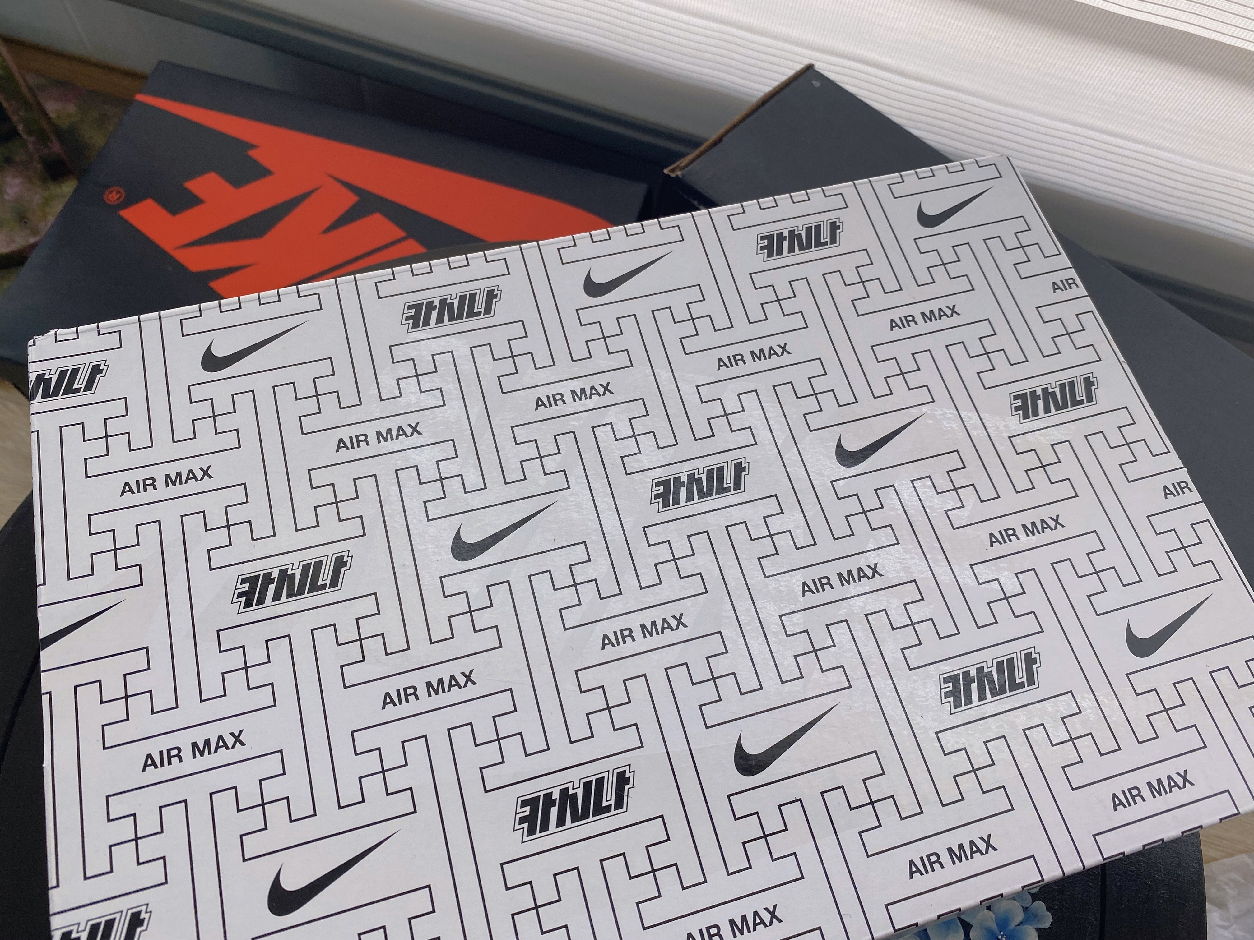 Nike x Kasina Air Max 1 SP Won-Ang Orange 착용 스타일 - 1