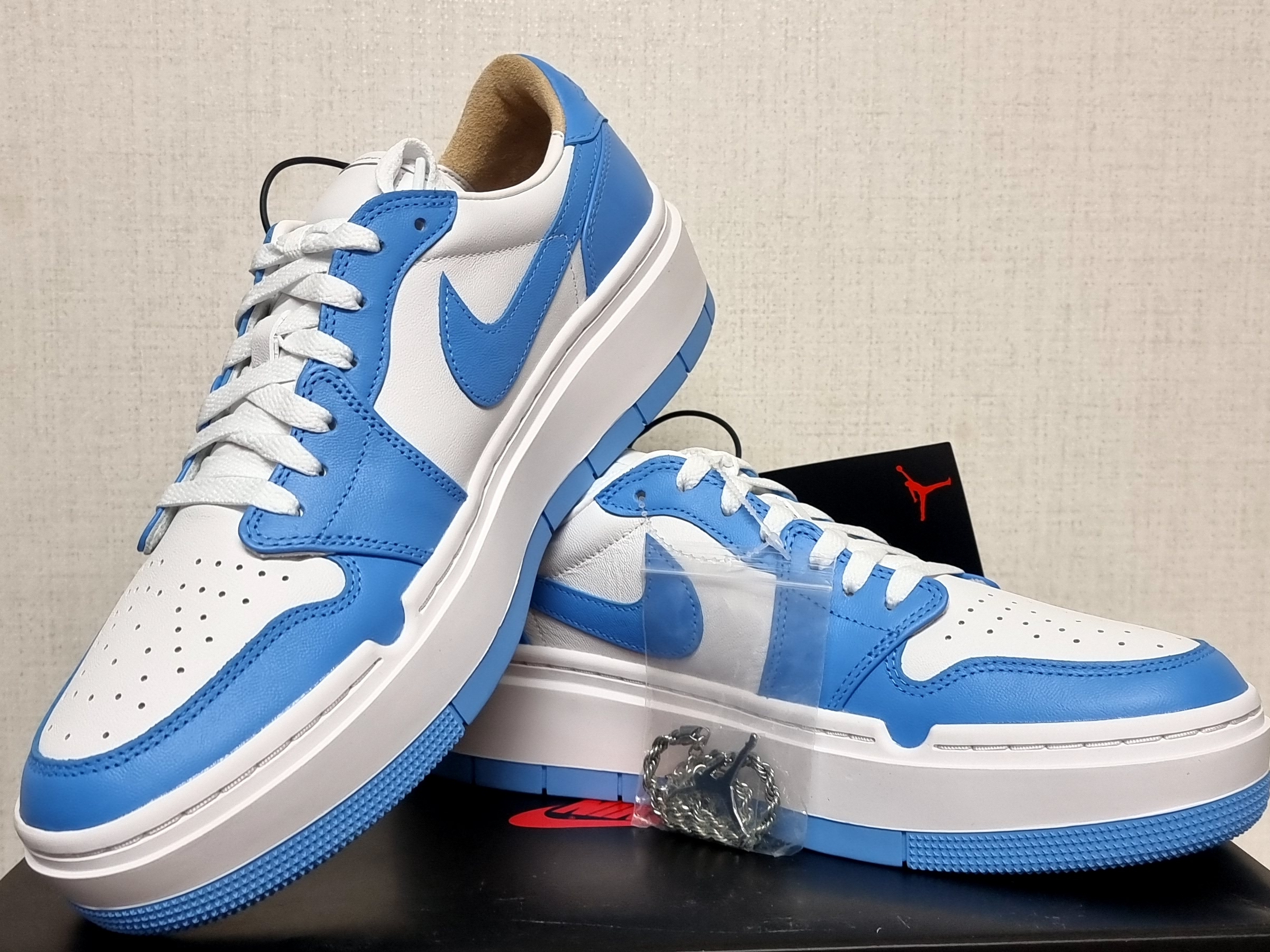 (W) Jordan 1 Elevate Low SE University Blue 착용 스타일