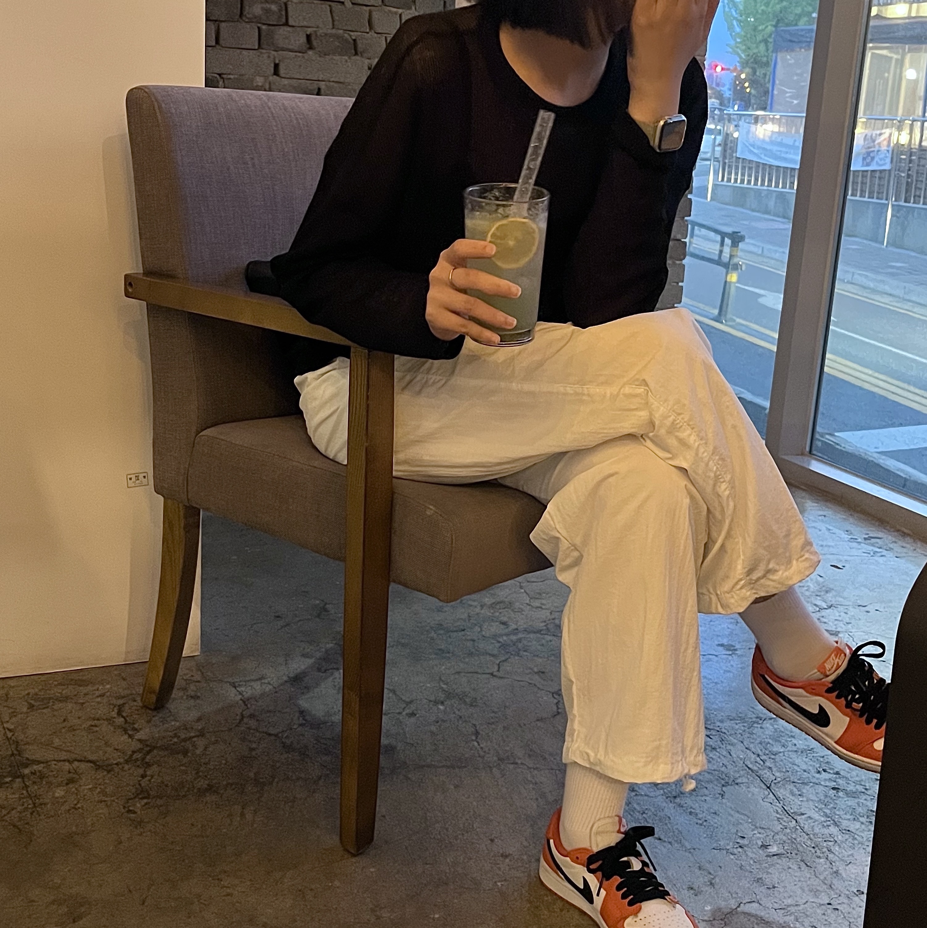 Jordan 1 Low OG Starfish, (W) Jordan 1 Low OG Starfish 착용 스타일
