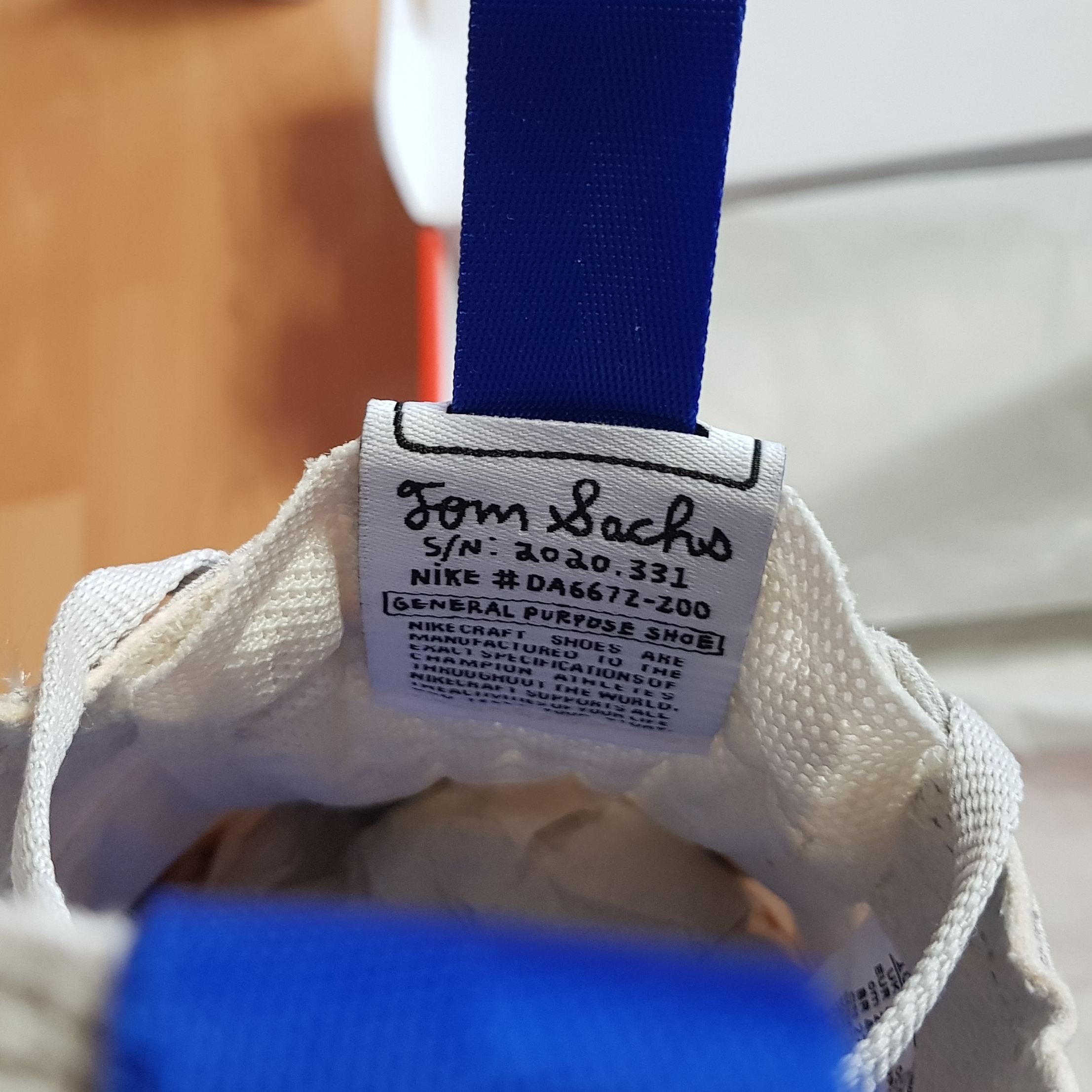 Nike x Tom Sachs General Purpose Shoe Light Cream 착용 스타일 - 4