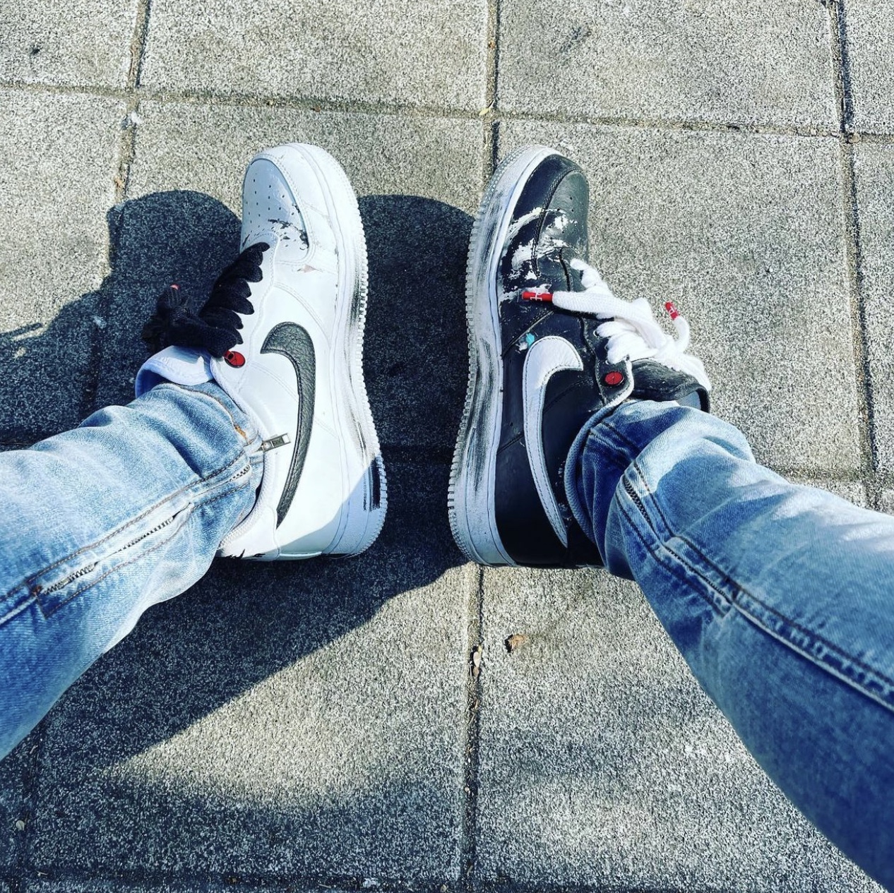 Nike x Peaceminusone Air Force 1 Low Para-Noise 2.0, Nike x Peaceminusone Air Force 1 Low Para-Noise 착용 스타일 - 1