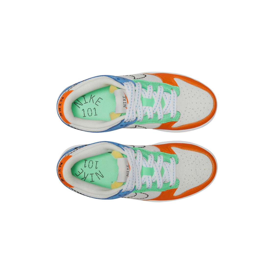 (PS) 나이키 덩크 로우 화이트 세이프티 오렌지((PS) NIke Dunk Low White Safety Orange) - 2