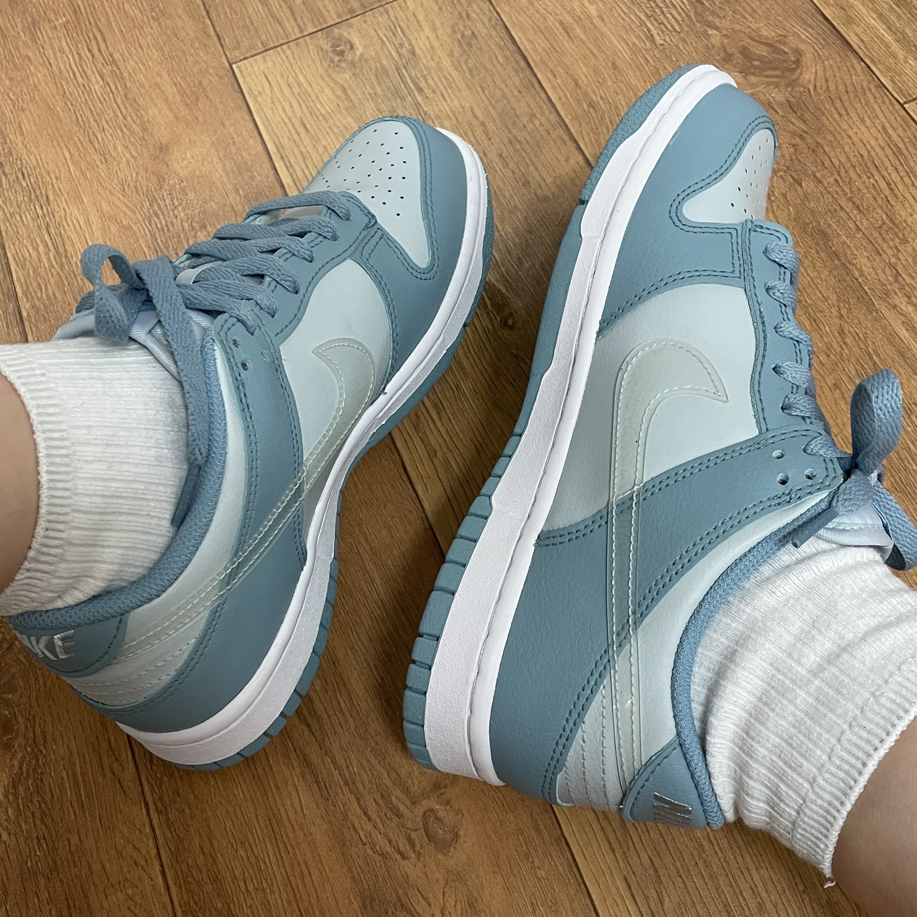 (GS) Nike Dunk Low Aura 착용 스타일