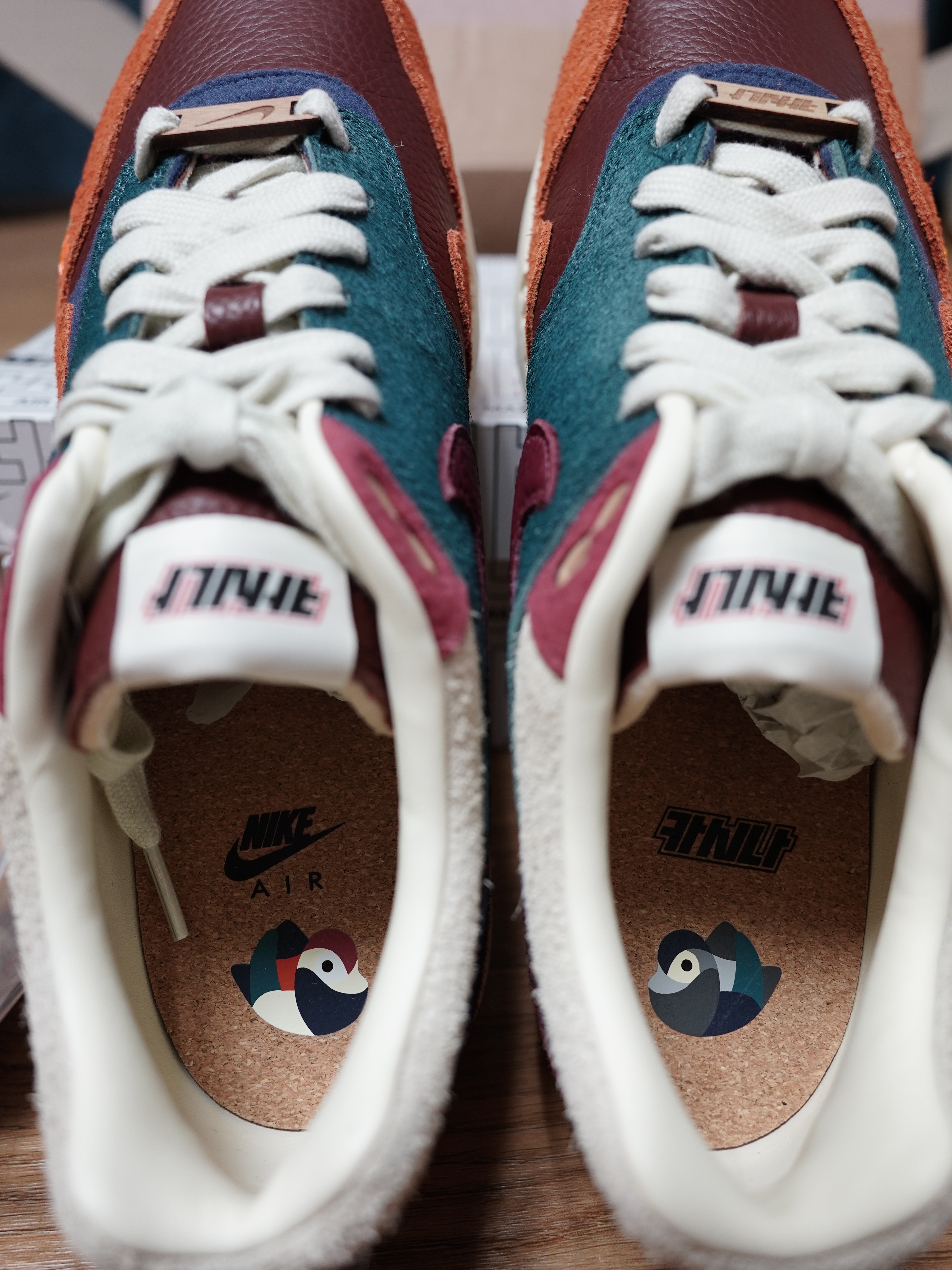 Nike x Kasina Air Max 1 SP Won-Ang Orange 착용 스타일 - 3