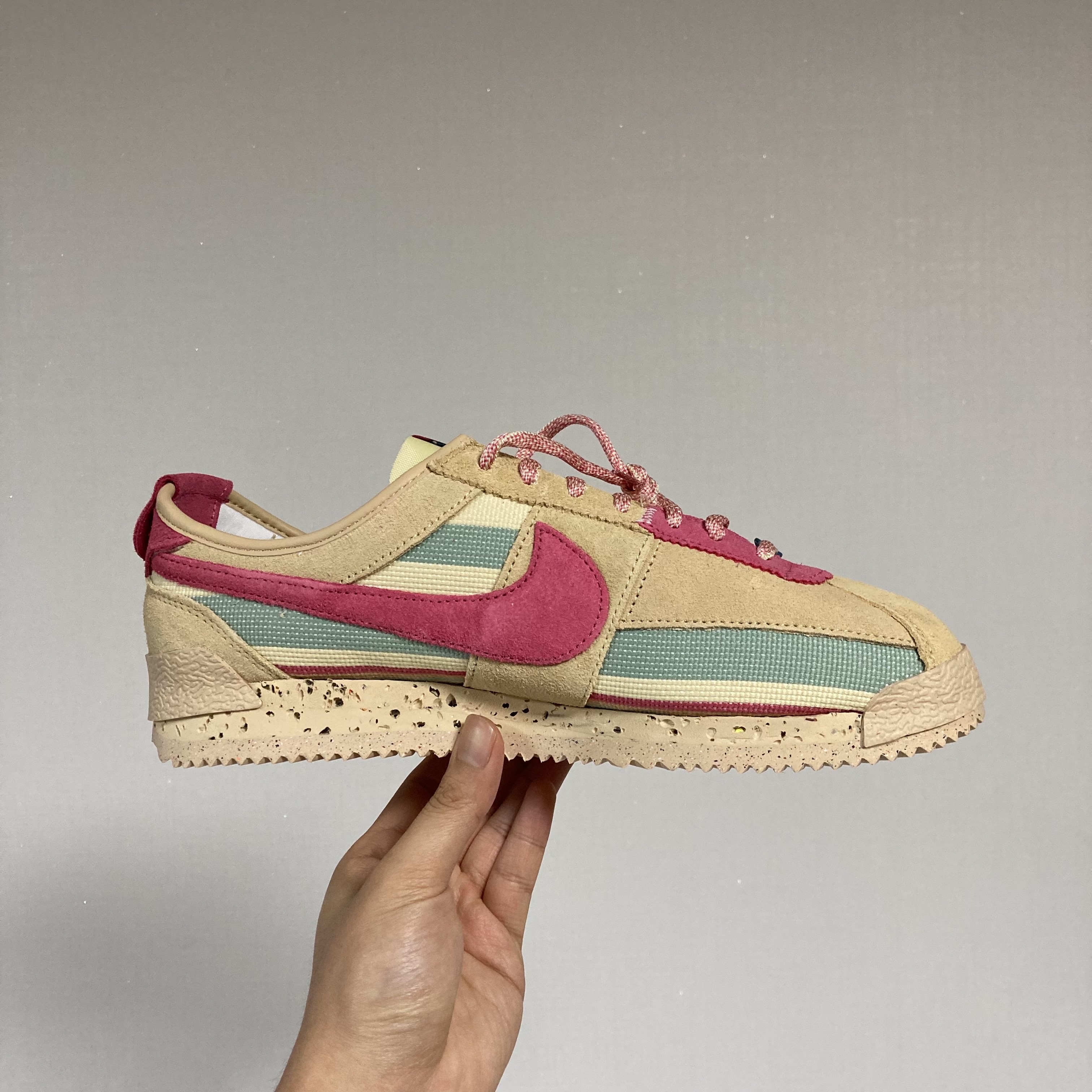 Nike x Union Cortez SP Sesame 착용 스타일 - 1