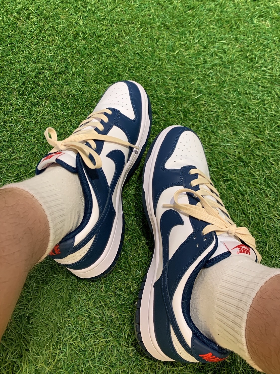 Nike Dunk Low Retro Valerian Blue 착용 스타일