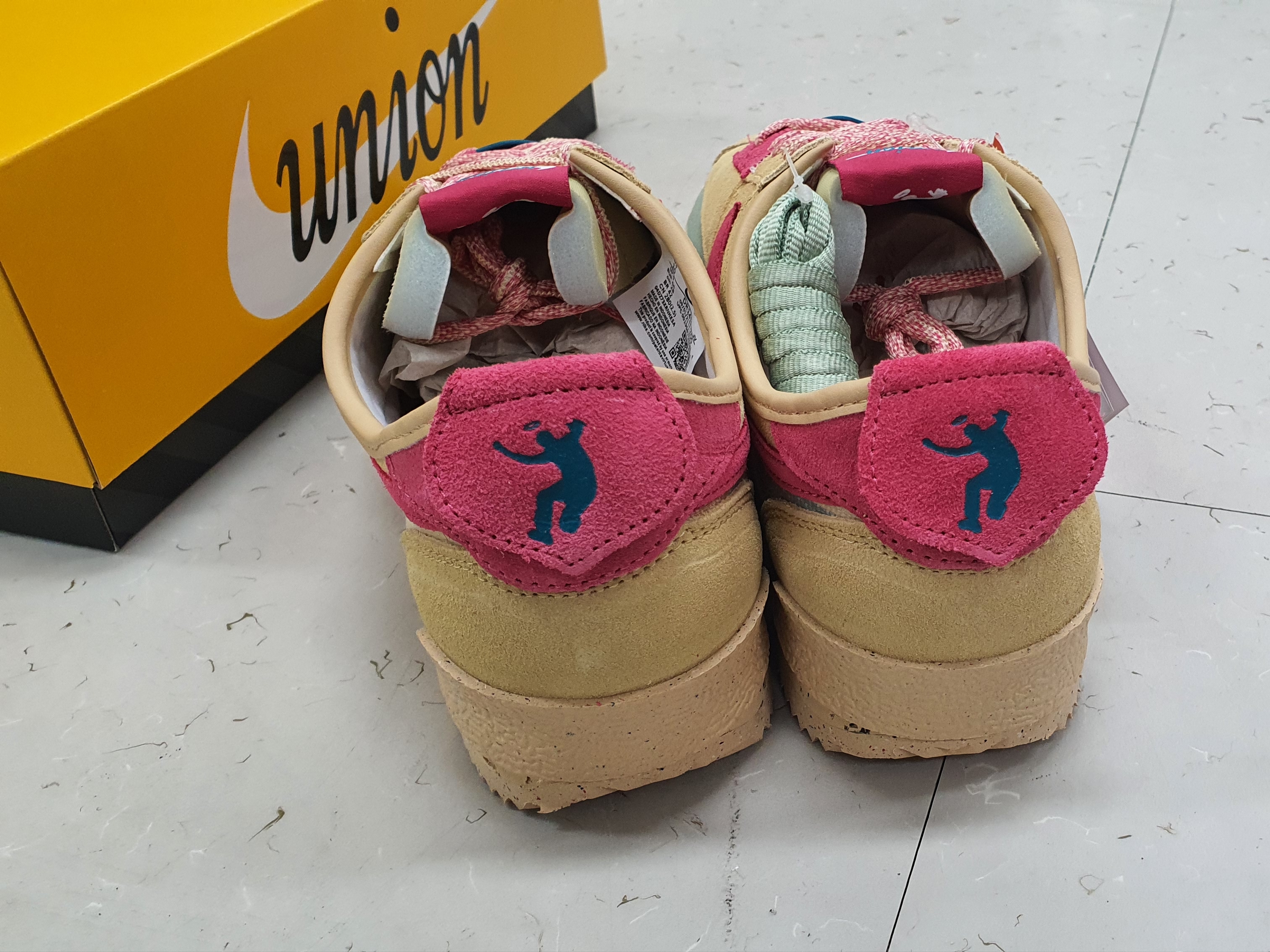 Nike x Union Cortez SP Sesame 착용 스타일 - 2