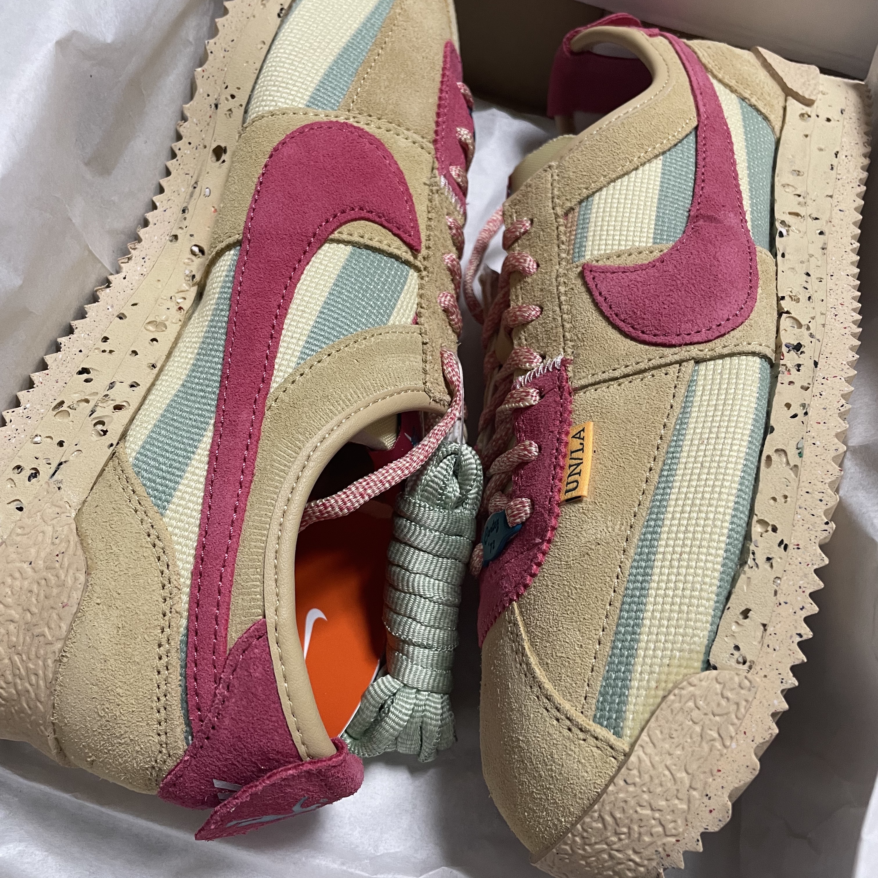 Nike x Union Cortez SP Sesame 착용 스타일 - 1