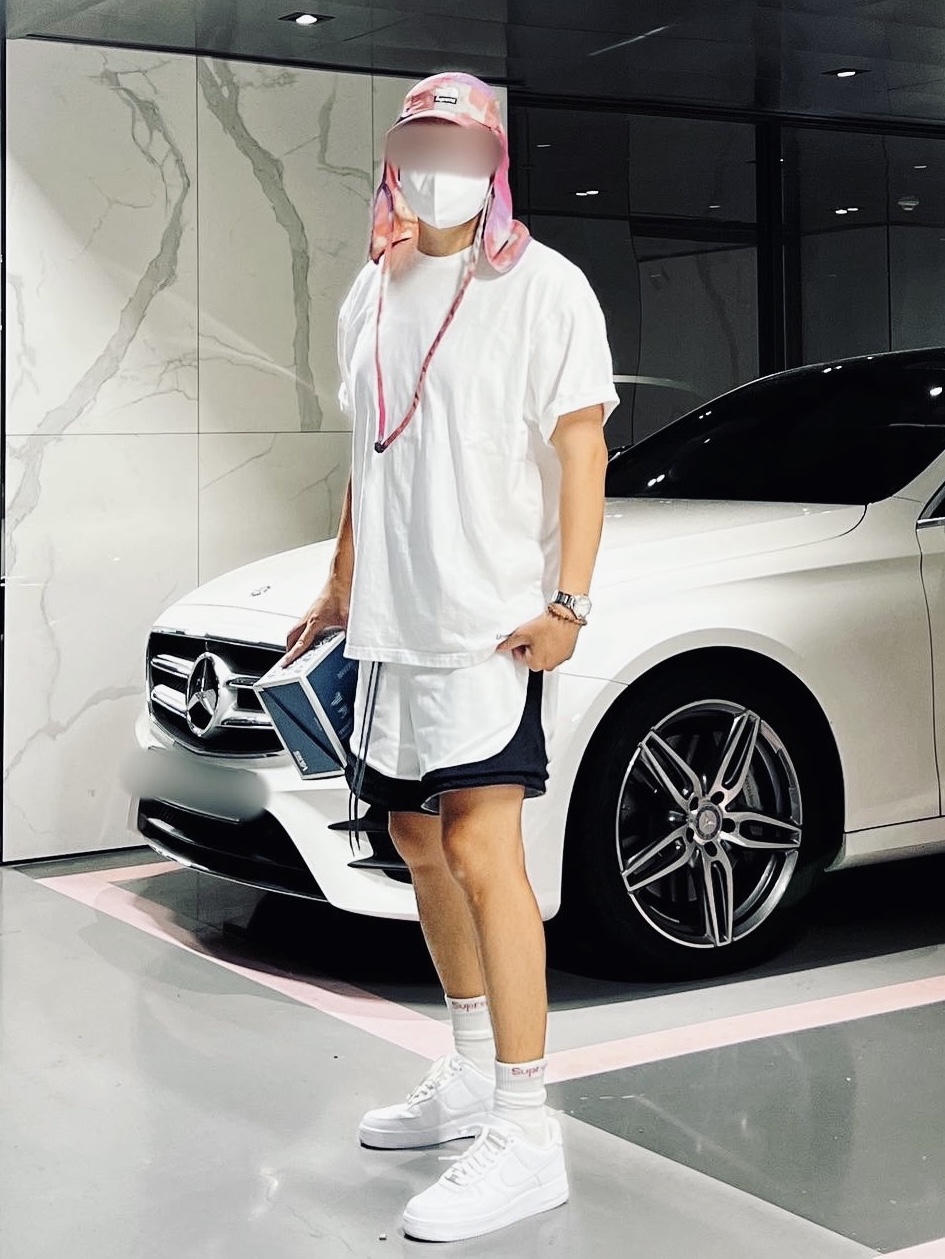 Nike Air Force 1 '07 Low White, Supreme x The North Face Sunshield Camp Cap Multi-Color - 20SS 착용 스타일 - 2