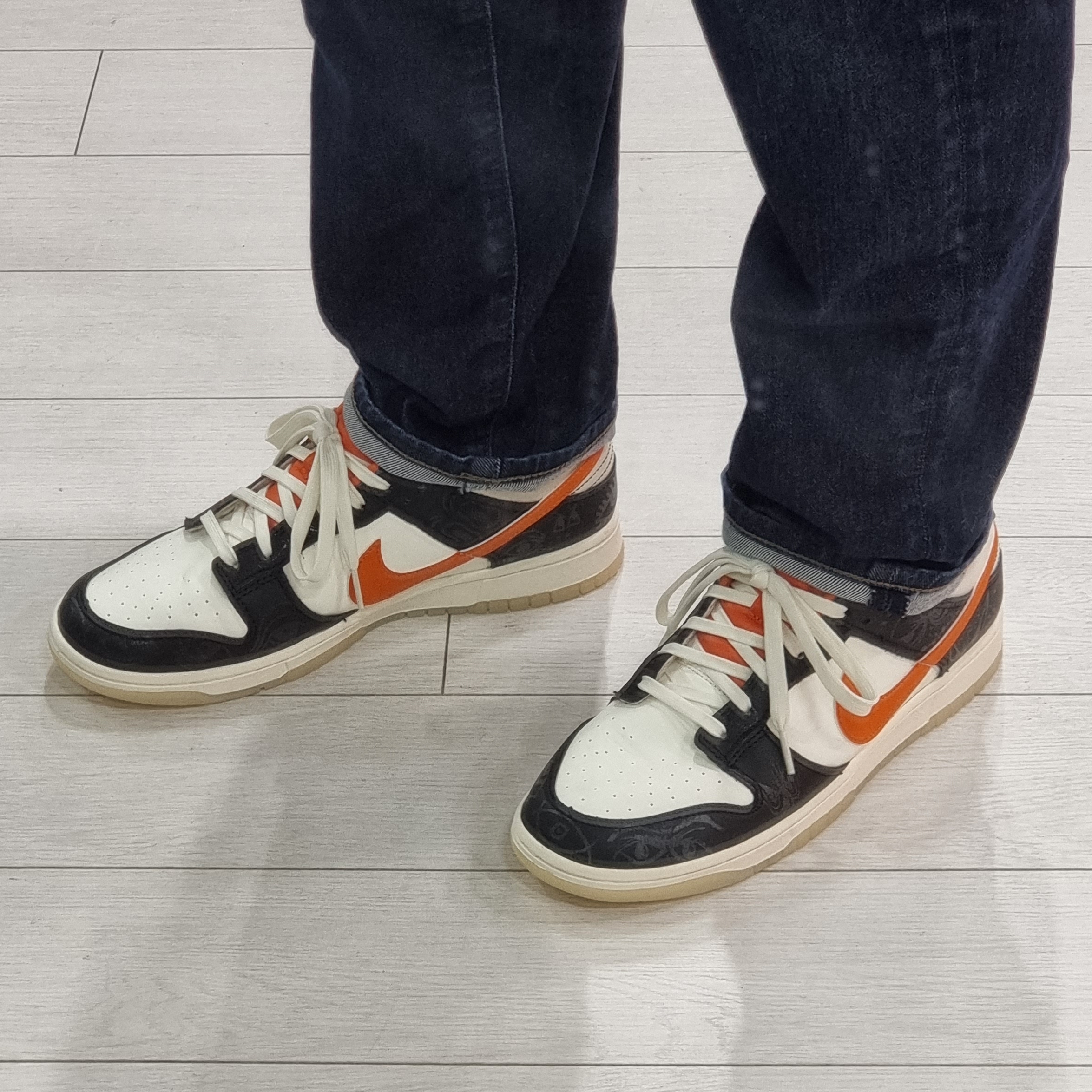 Nike Dunk Low Retro PRM Halloween 착용 스타일 - 1