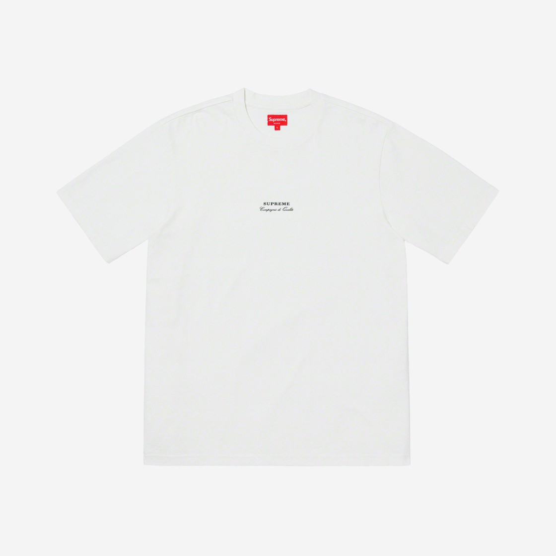 Supreme Qualite T-Shirt White - 19SS 상세 이미지 1