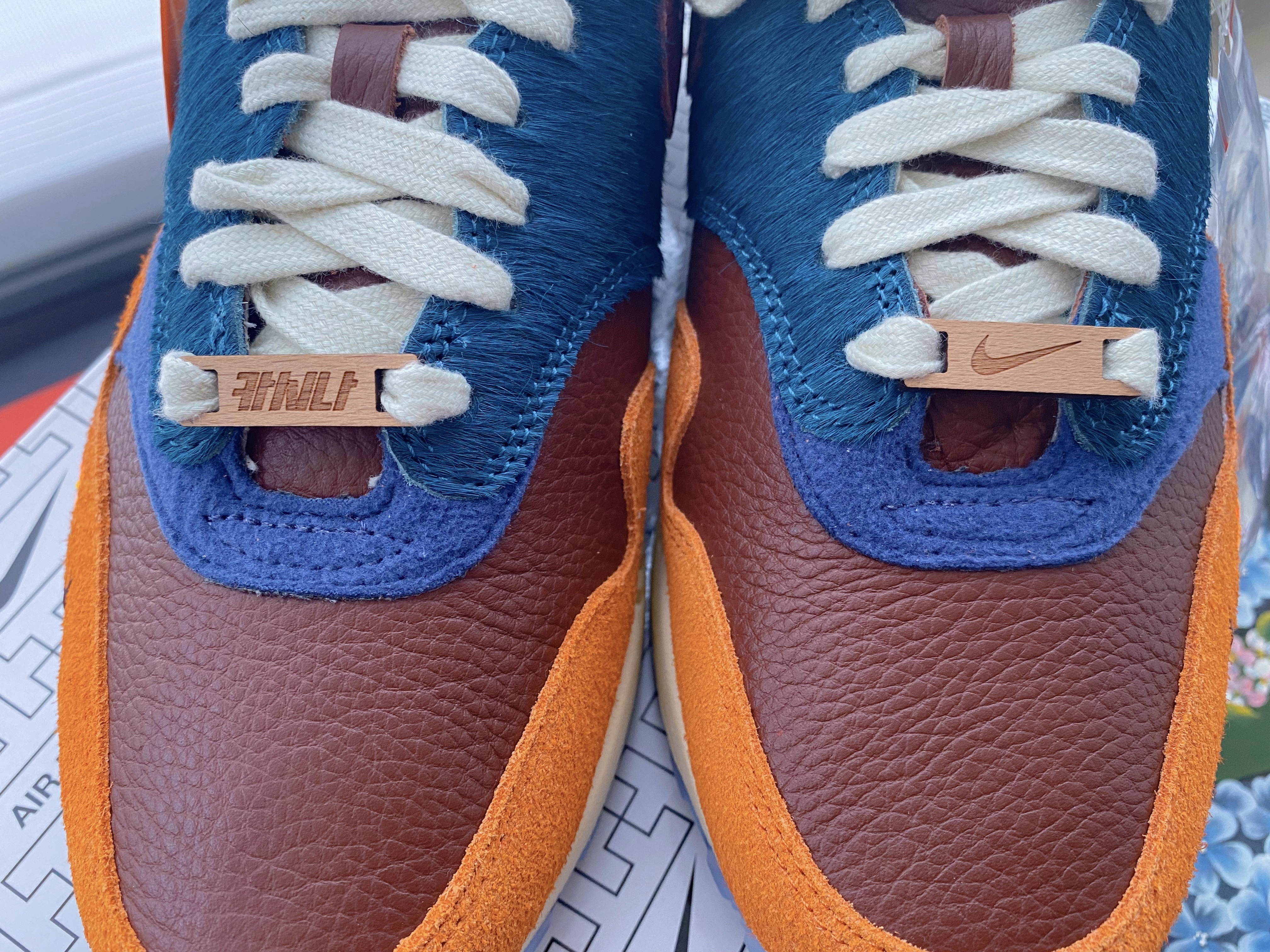 Nike x Kasina Air Max 1 SP Won-Ang Orange 착용 스타일 - 2