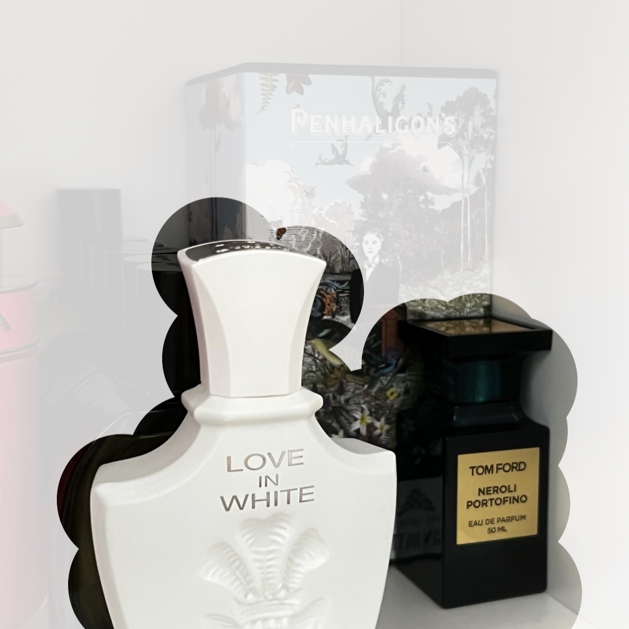 Creed Love In White Eau De Parfum 75ml, Tom Ford Neroli Portofino Eau De Parfum 50ml 착용 스타일