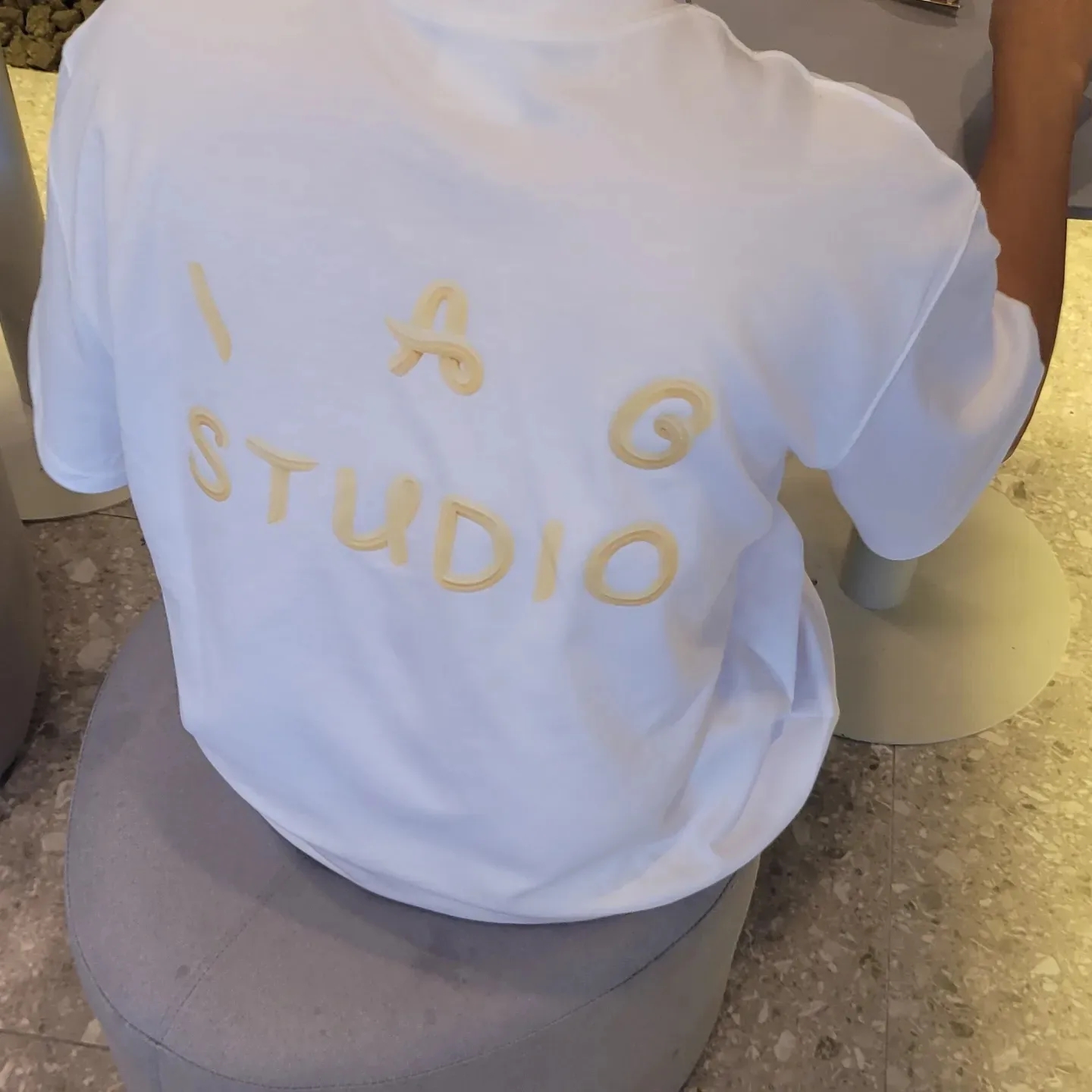 IAB Studio x Ottogi Mayonnaise 50th Anniversary T-Shirt White, Nike x Peaceminusone Kwondo1 White 착용 스타일 - 2