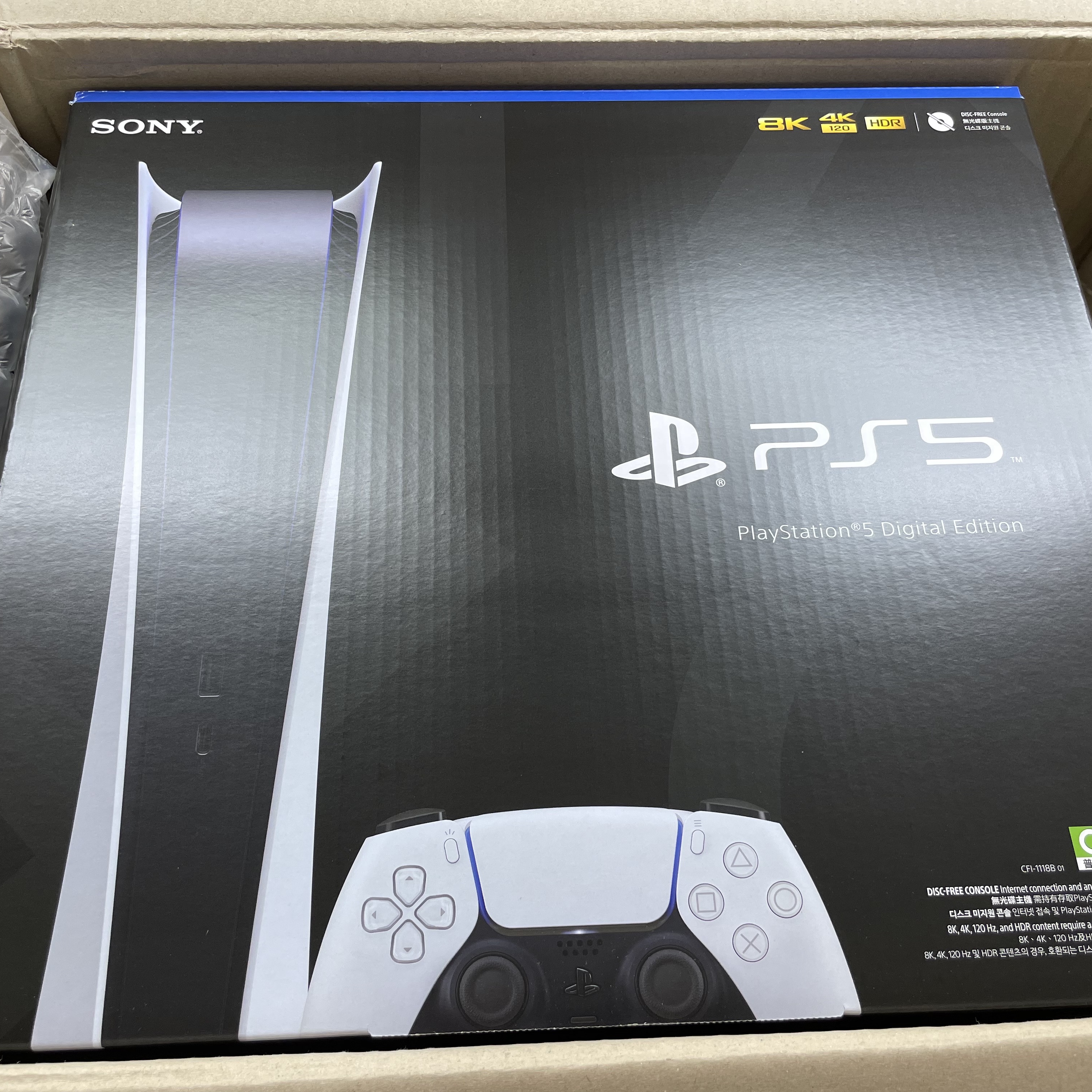 Playstation 5 Digital Edition (SIEK 220V) 착용 스타일