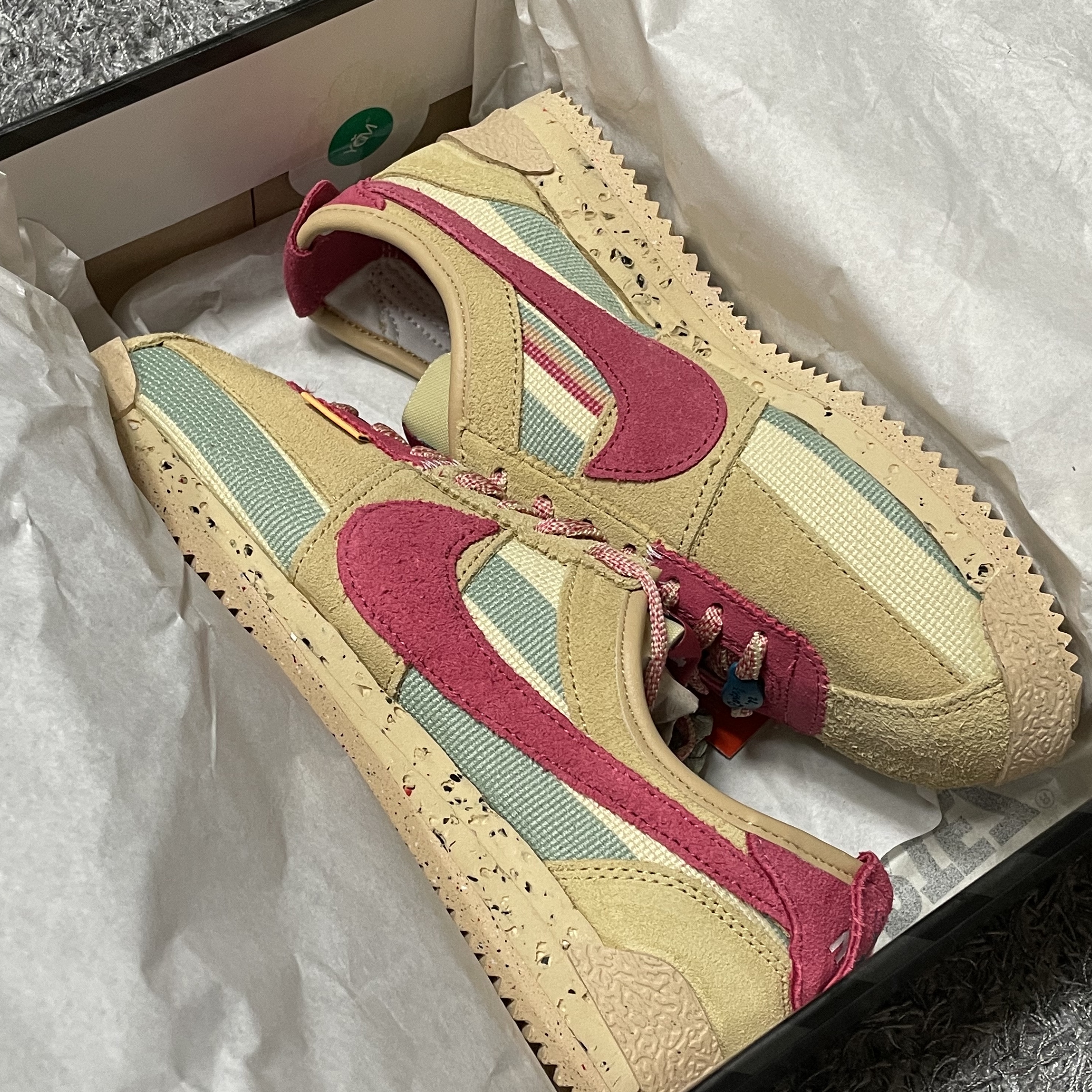 Nike x Union Cortez SP Sesame 착용 스타일