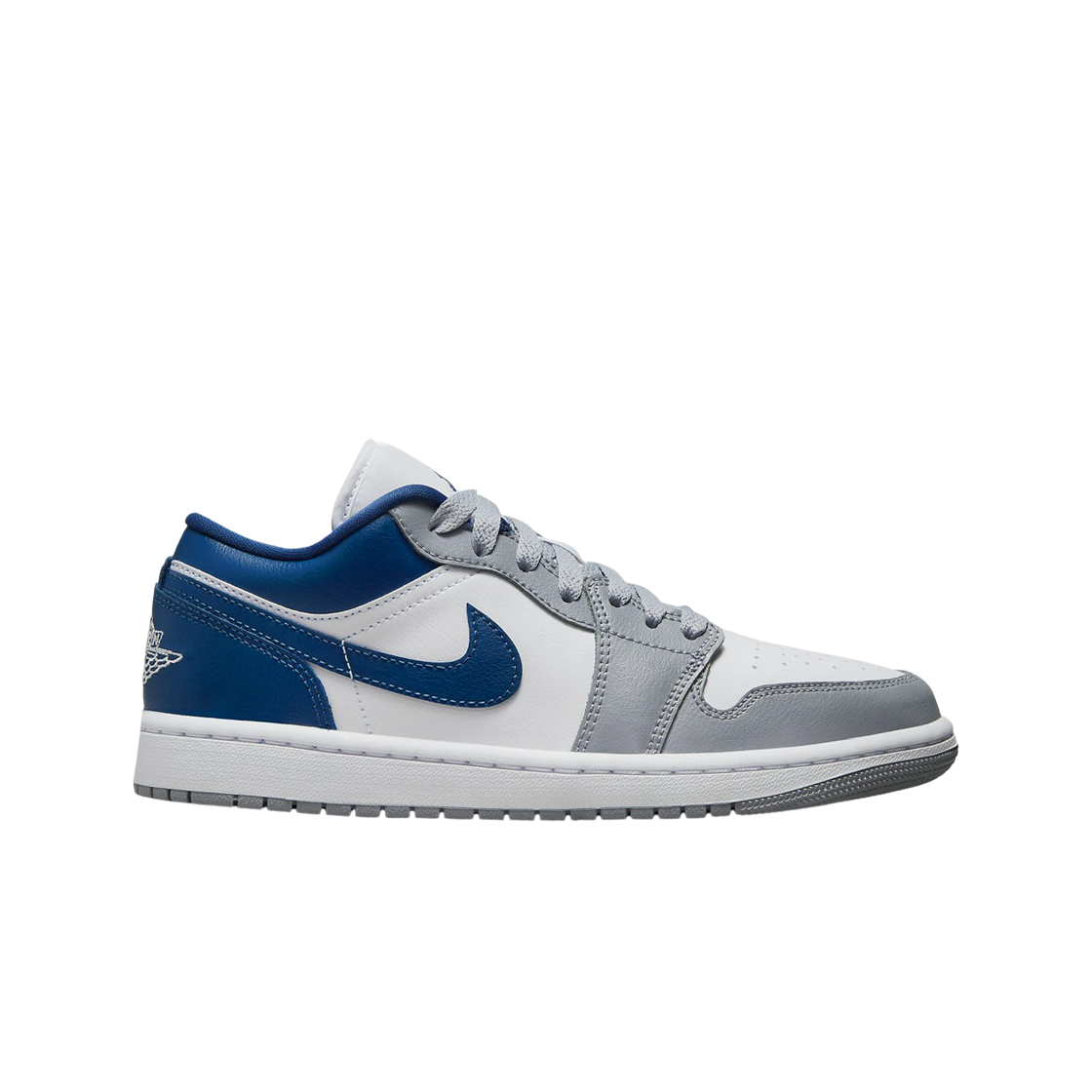 (W) 조던 1 로우 화이트 그레이 블루((W) Jordan 1 Low White Grey Blue)