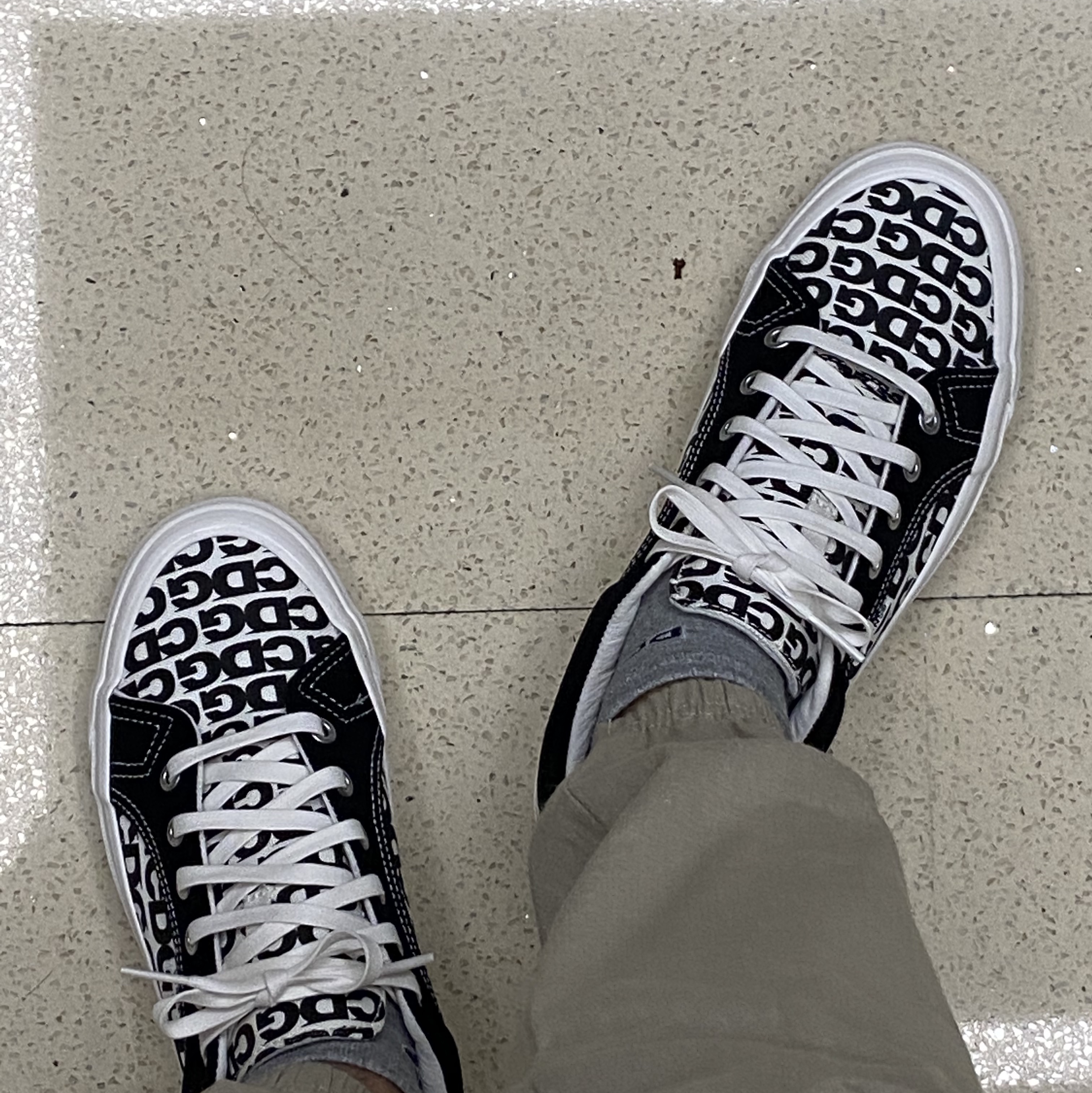 Vans Vault x CDG Lampin LX 2021 착용 스타일
