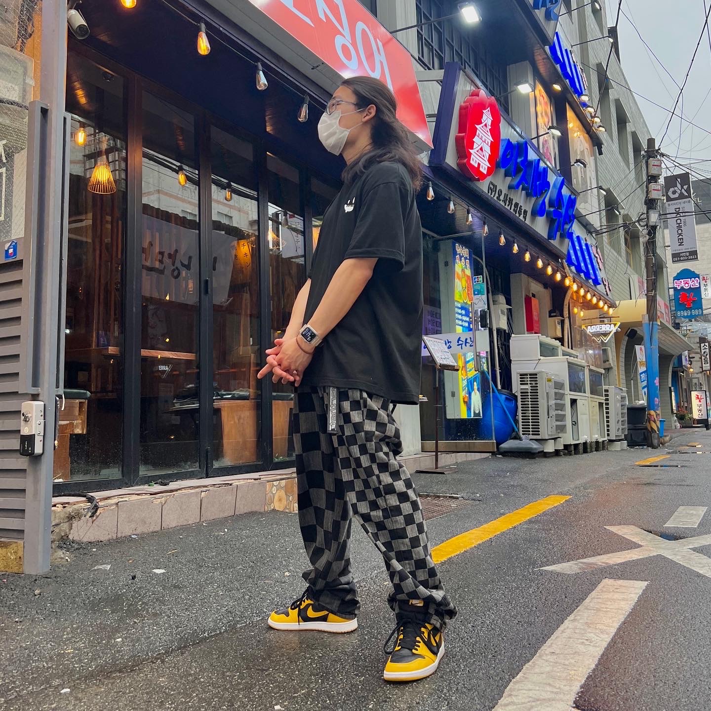 Jordan 1 Retro High OG Pollen 착용 스타일 - 4