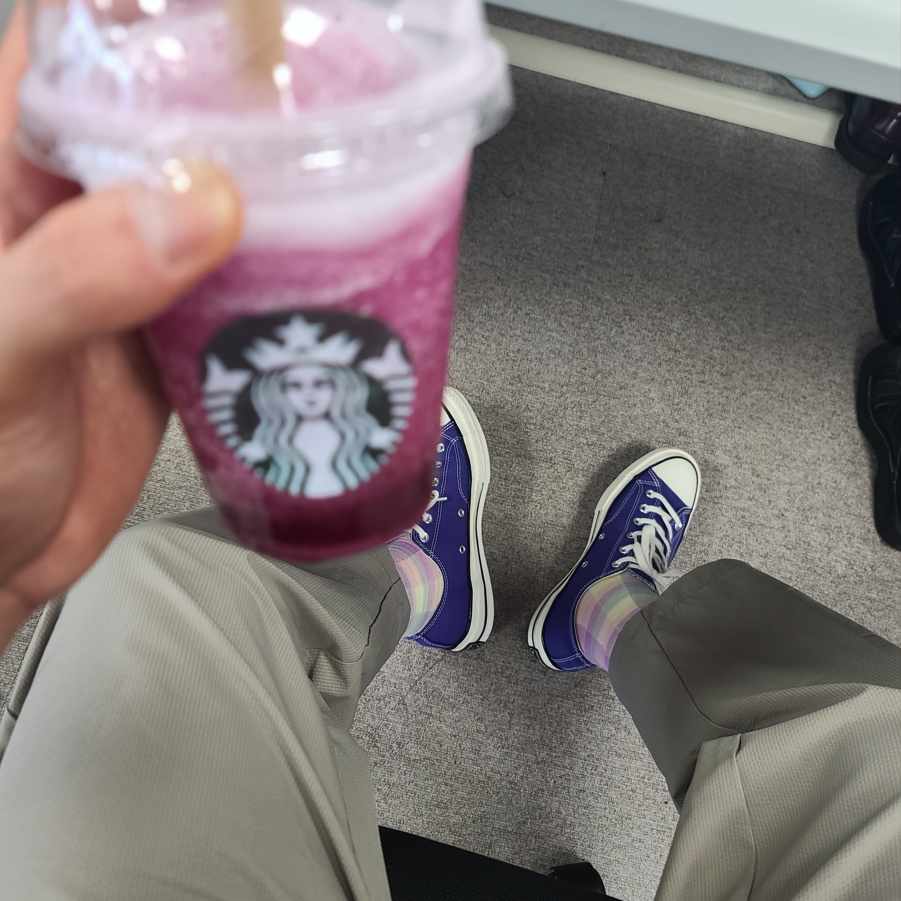Converse Chuck 70 Ox Candy Grape 착용 스타일