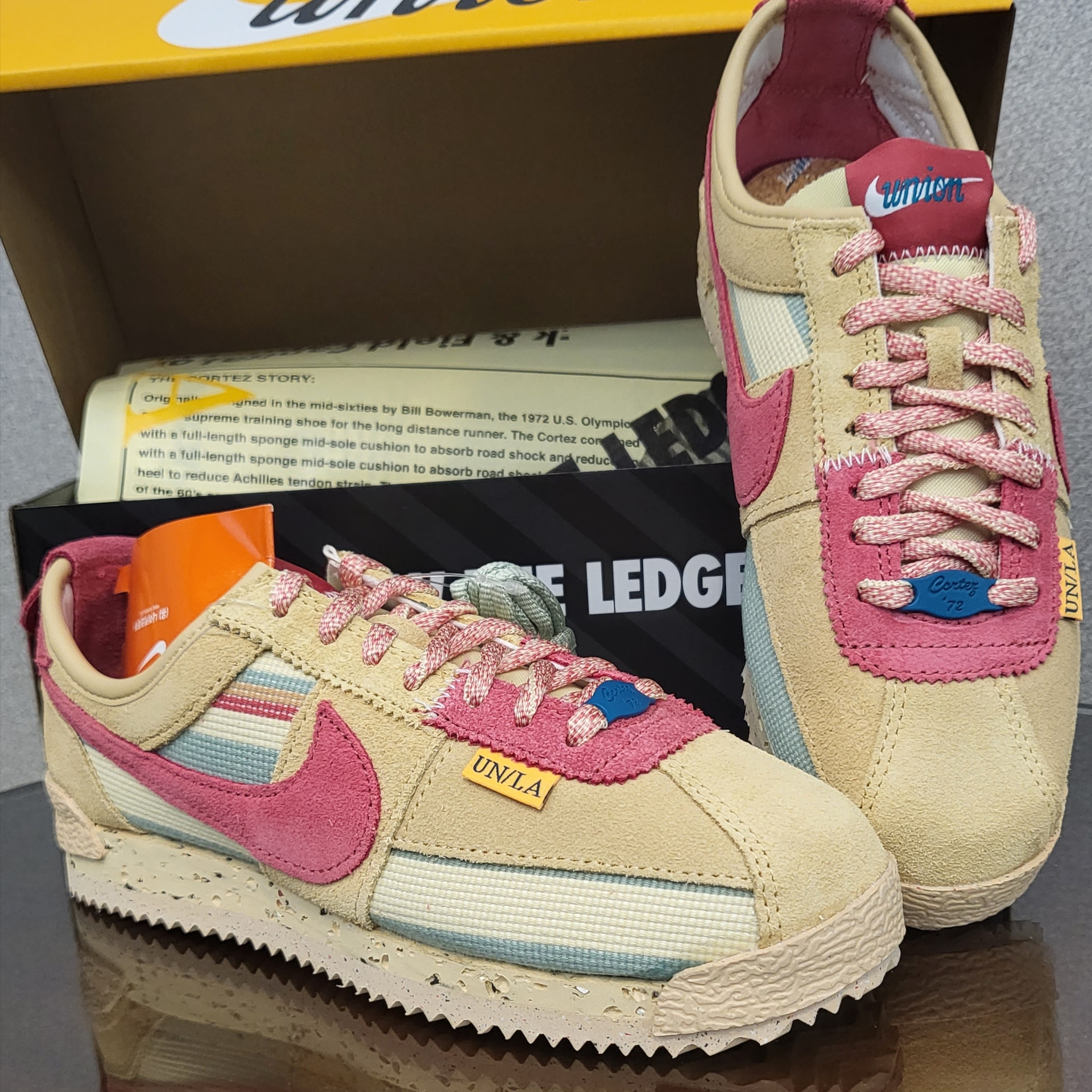 Nike x Union Cortez SP Sesame 착용 스타일 - 2