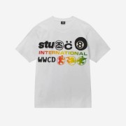 Stussy x Cactus Plant Flea Market International T-Shirt White