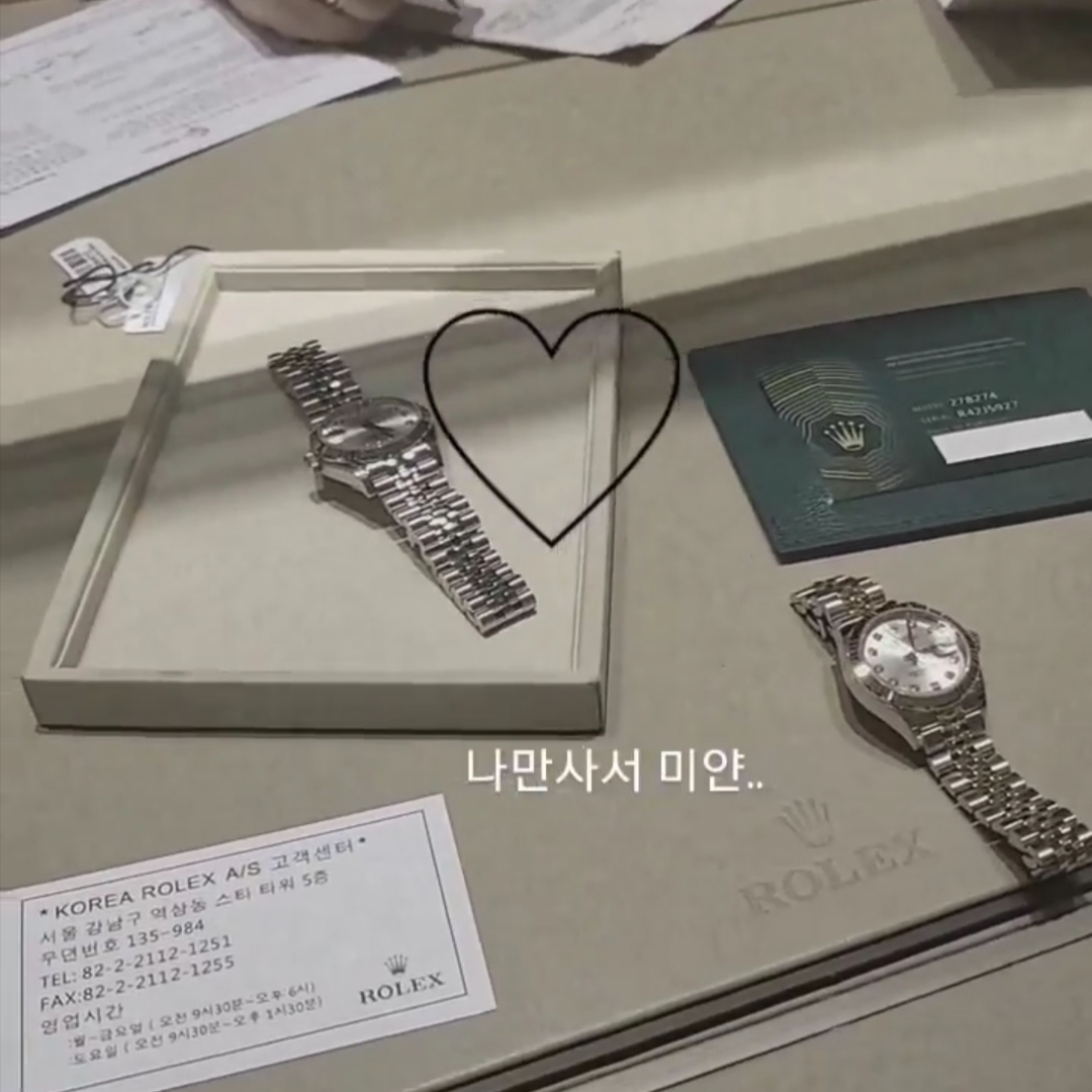 Rolex Lady-Datejust 28mm 279173 Silver Diamond-Set Jubilee, Rolex Datejust 31mm 278274 Silver Diamond-Set Jubilee 착용 스타일