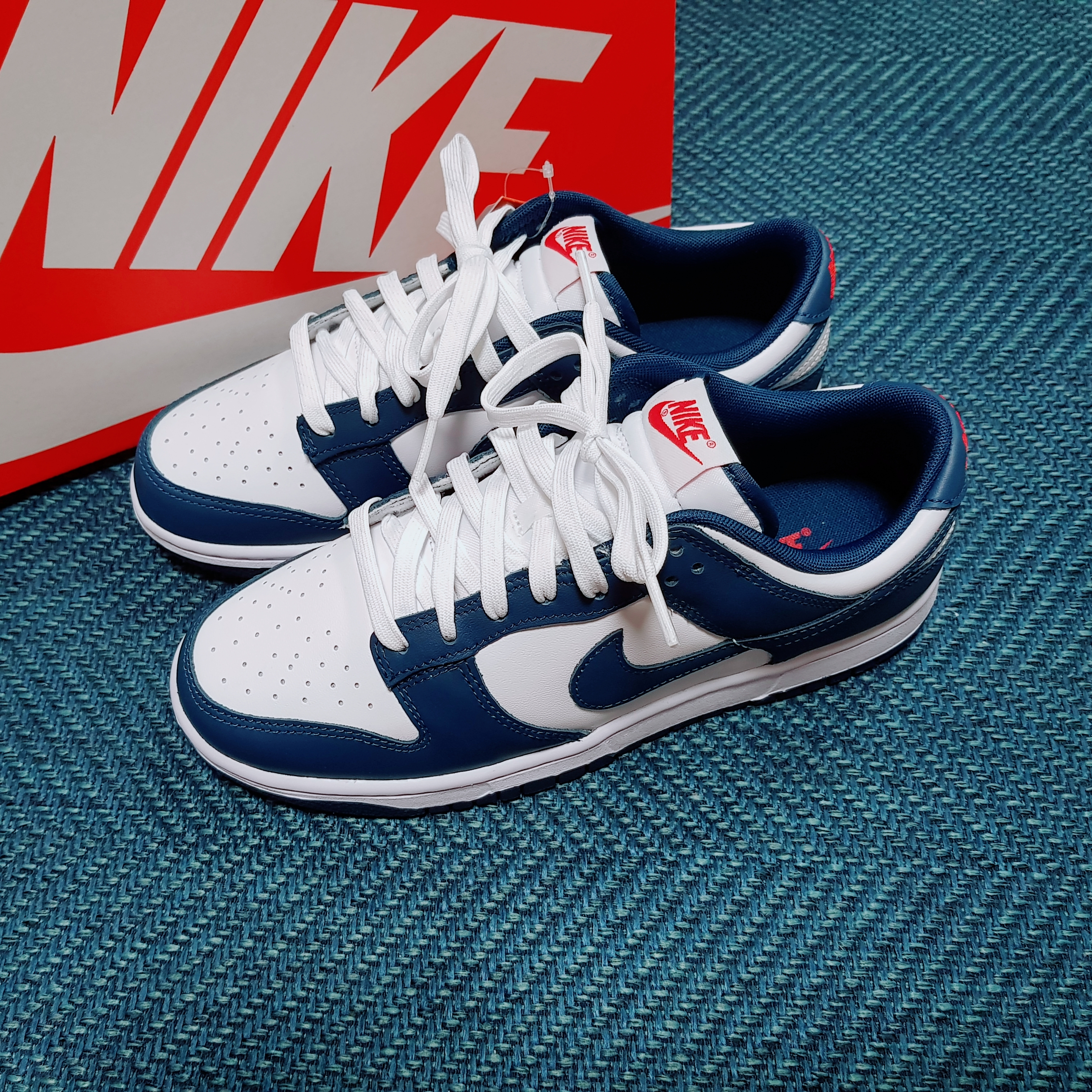 Nike Dunk Low Retro Valerian Blue 착용 스타일