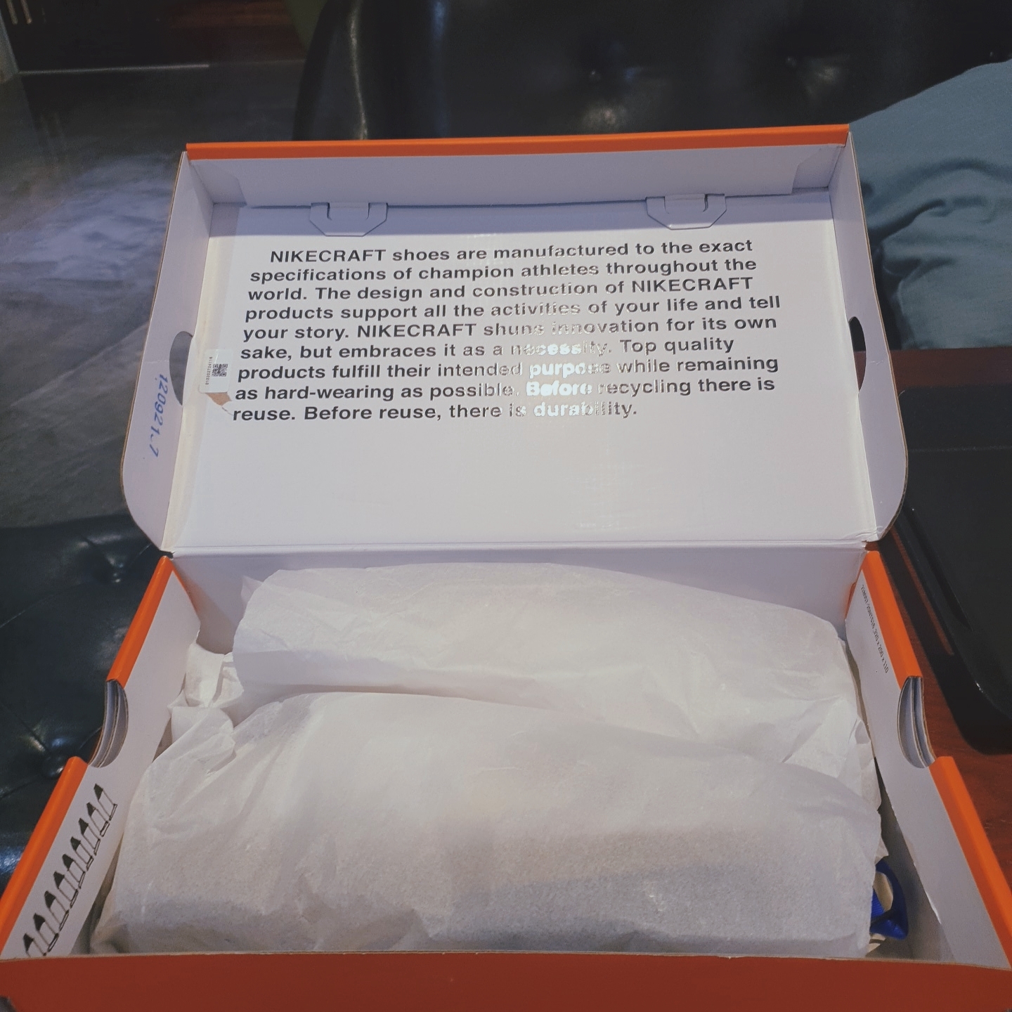 Nike x Tom Sachs General Purpose Shoe Light Cream 착용 스타일 - 2