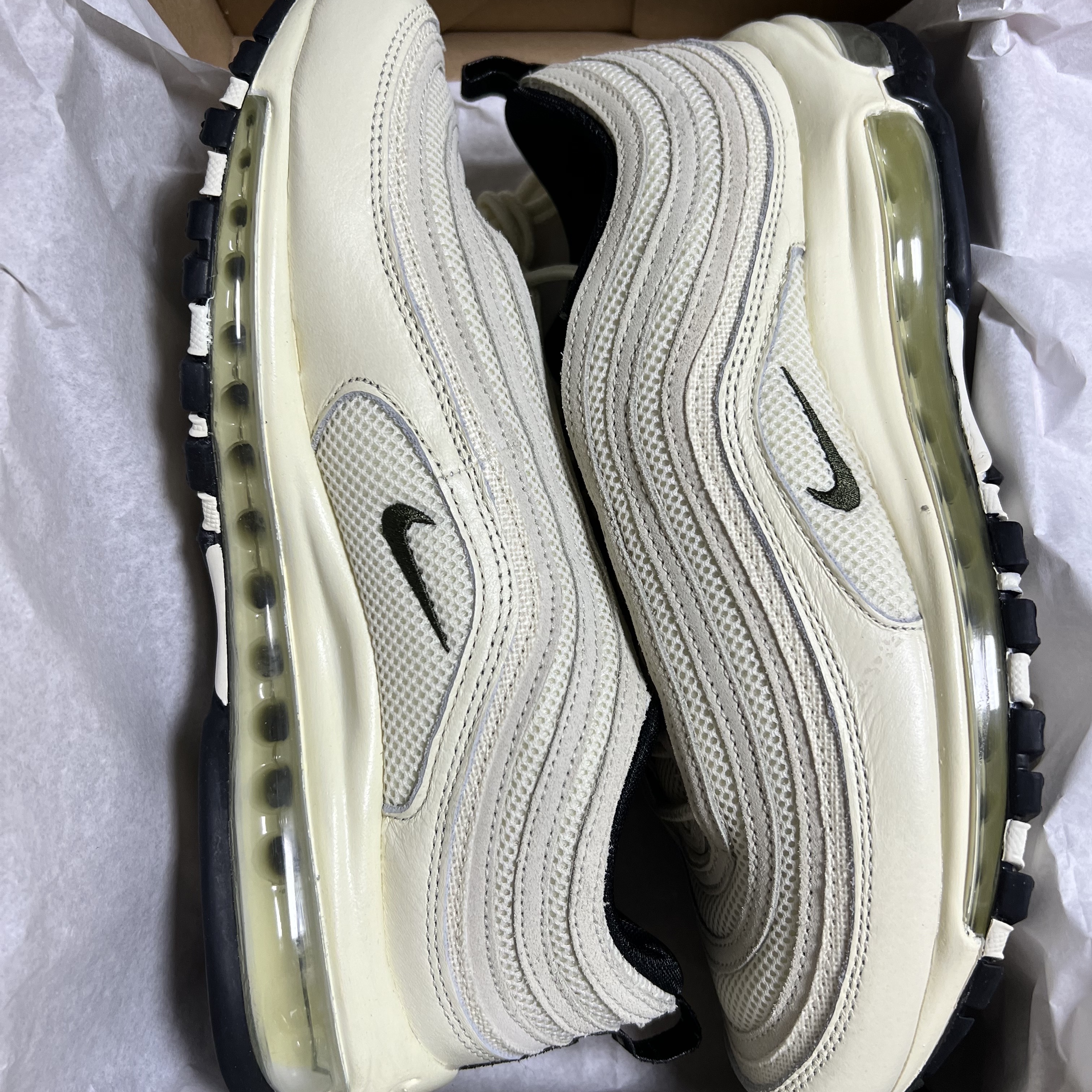 Nike Air Max 97 Coconut 착용 스타일 - 1