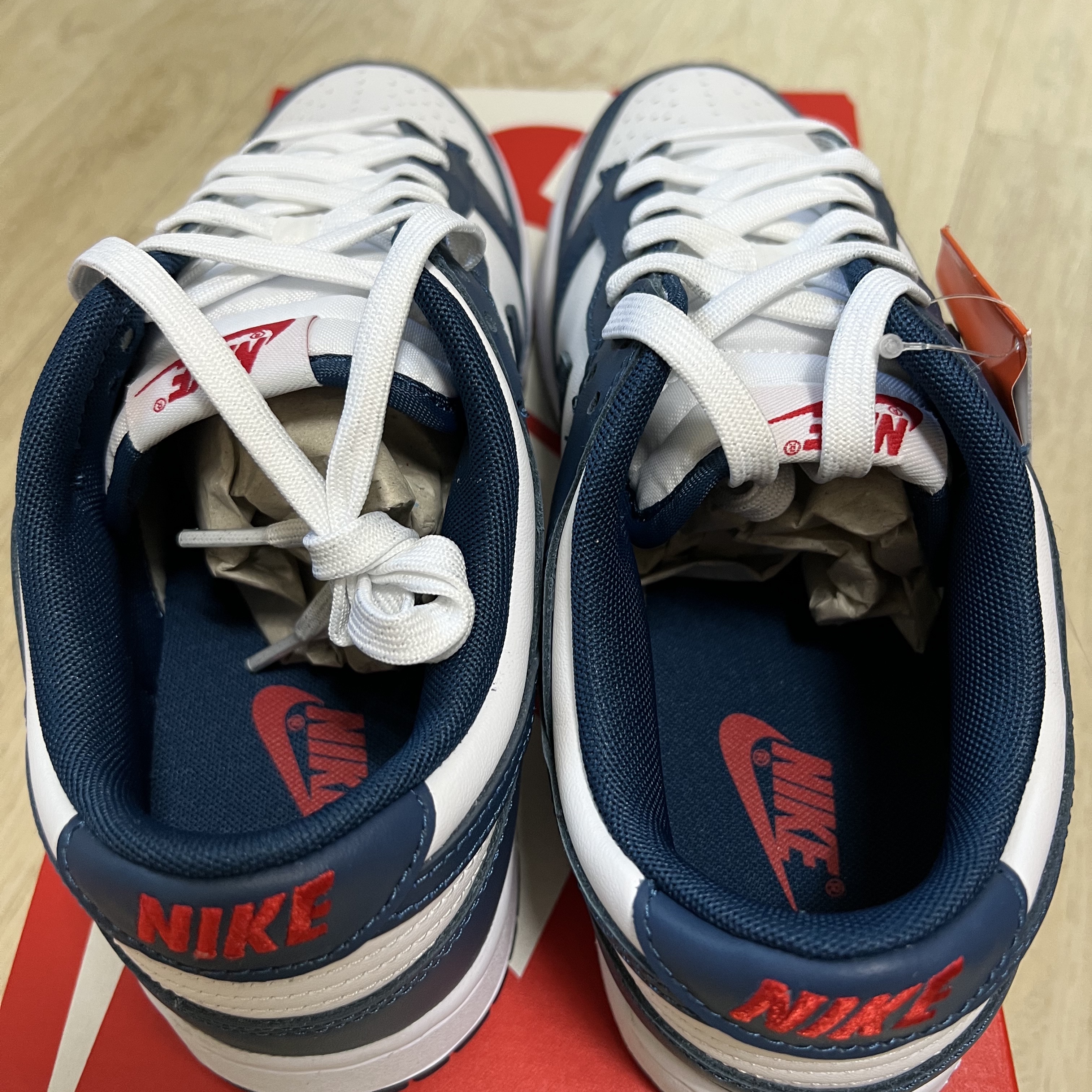 Nike Dunk Low Retro Valerian Blue 착용 스타일 - 2