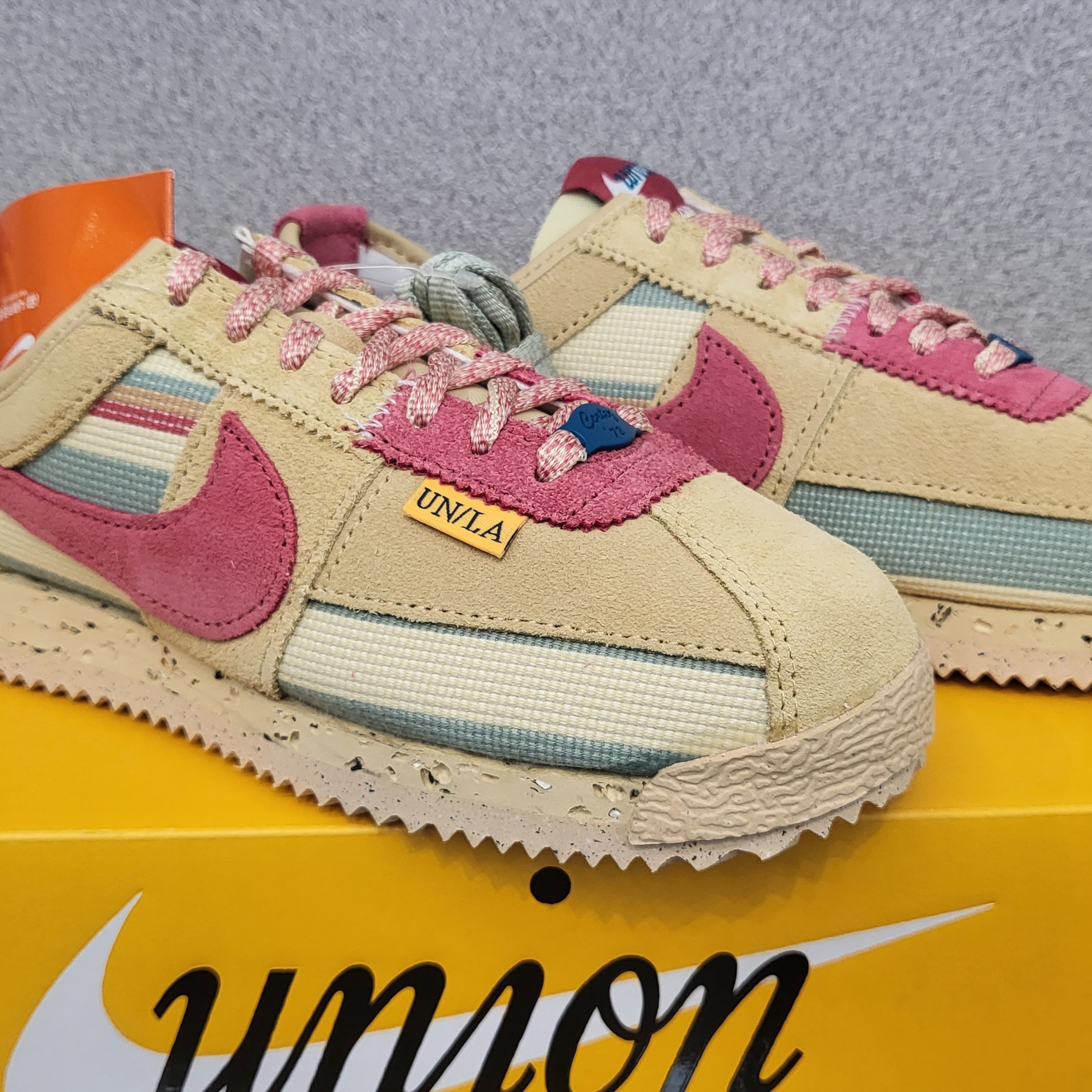Nike x Union Cortez SP Sesame 착용 스타일 - 1
