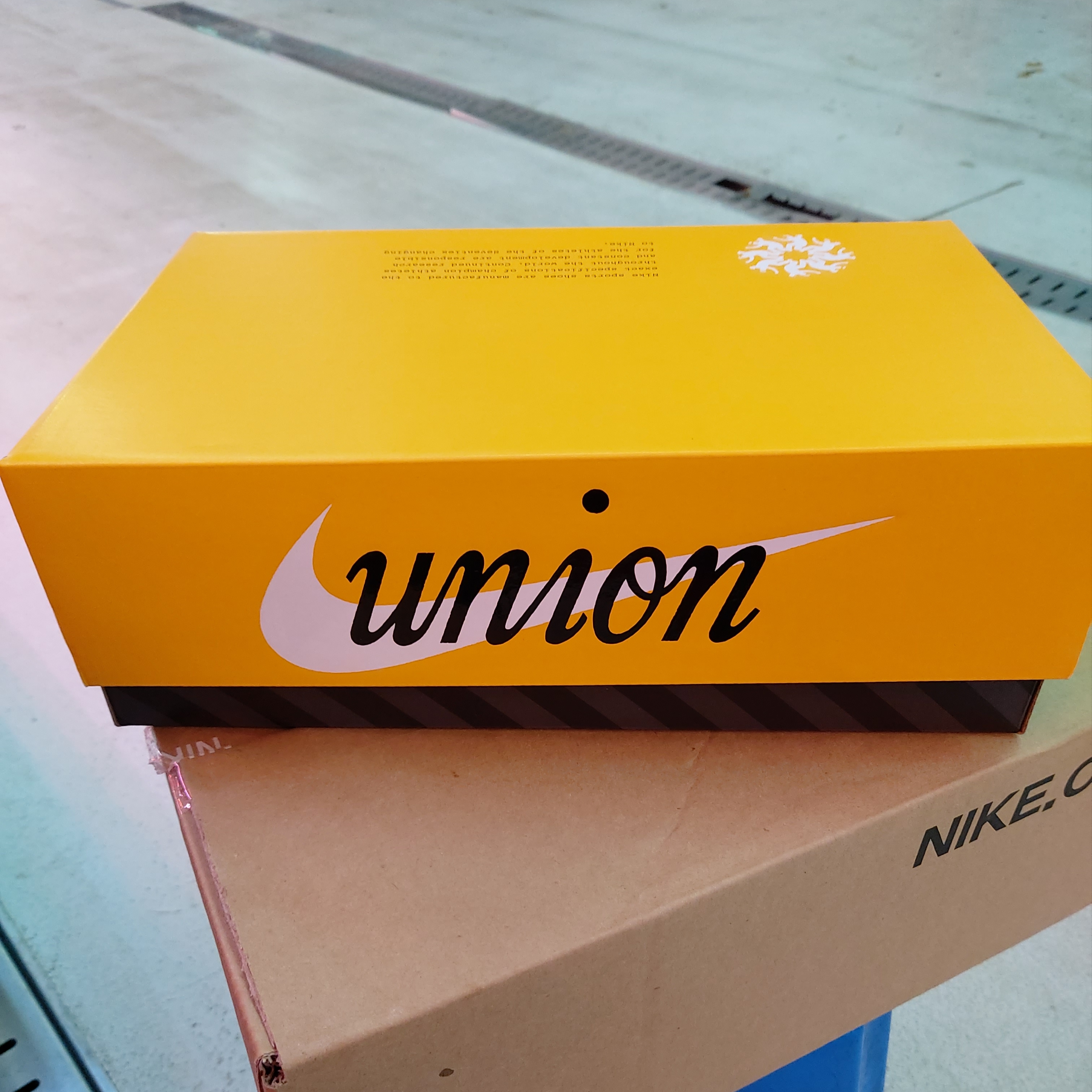 Nike x Union Cortez SP Sesame 착용 스타일 - 2