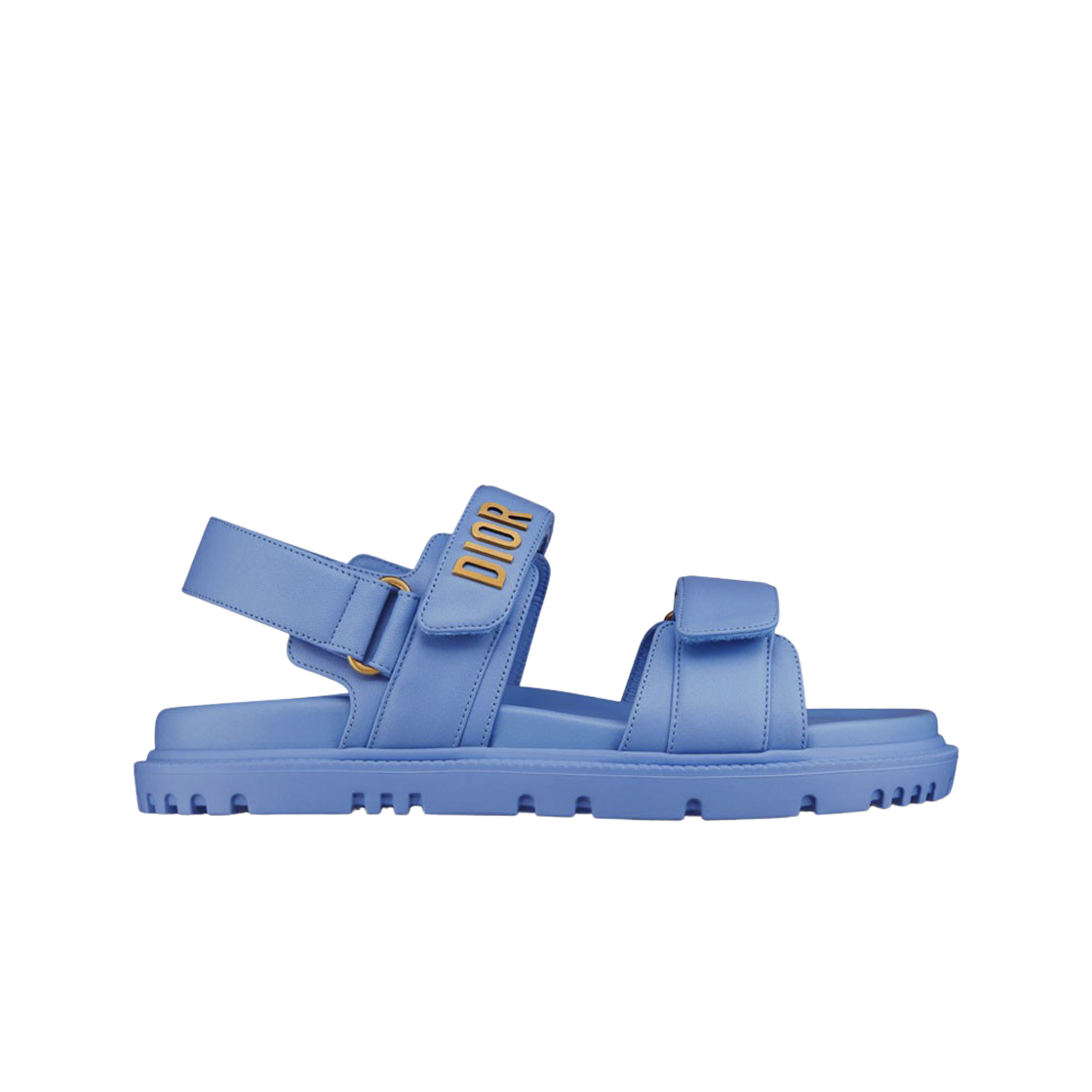 W) 디올 디올액트 램스킨 샌들 콘플라워 블루 | Dior | KREAM