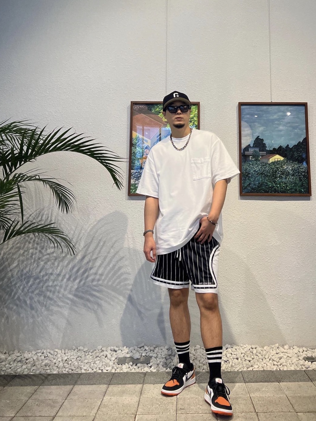 Jordan 1 Low Golf Starfish 착용 스타일 - 1
