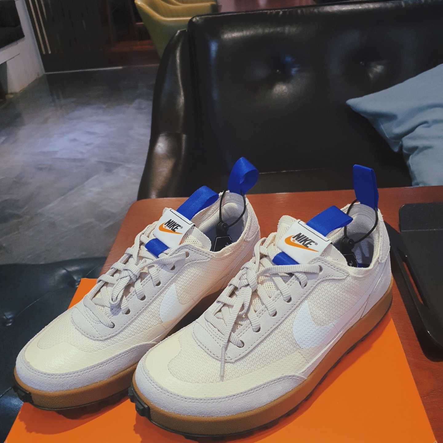 Nike x Tom Sachs General Purpose Shoe Light Cream 착용 스타일 - 3
