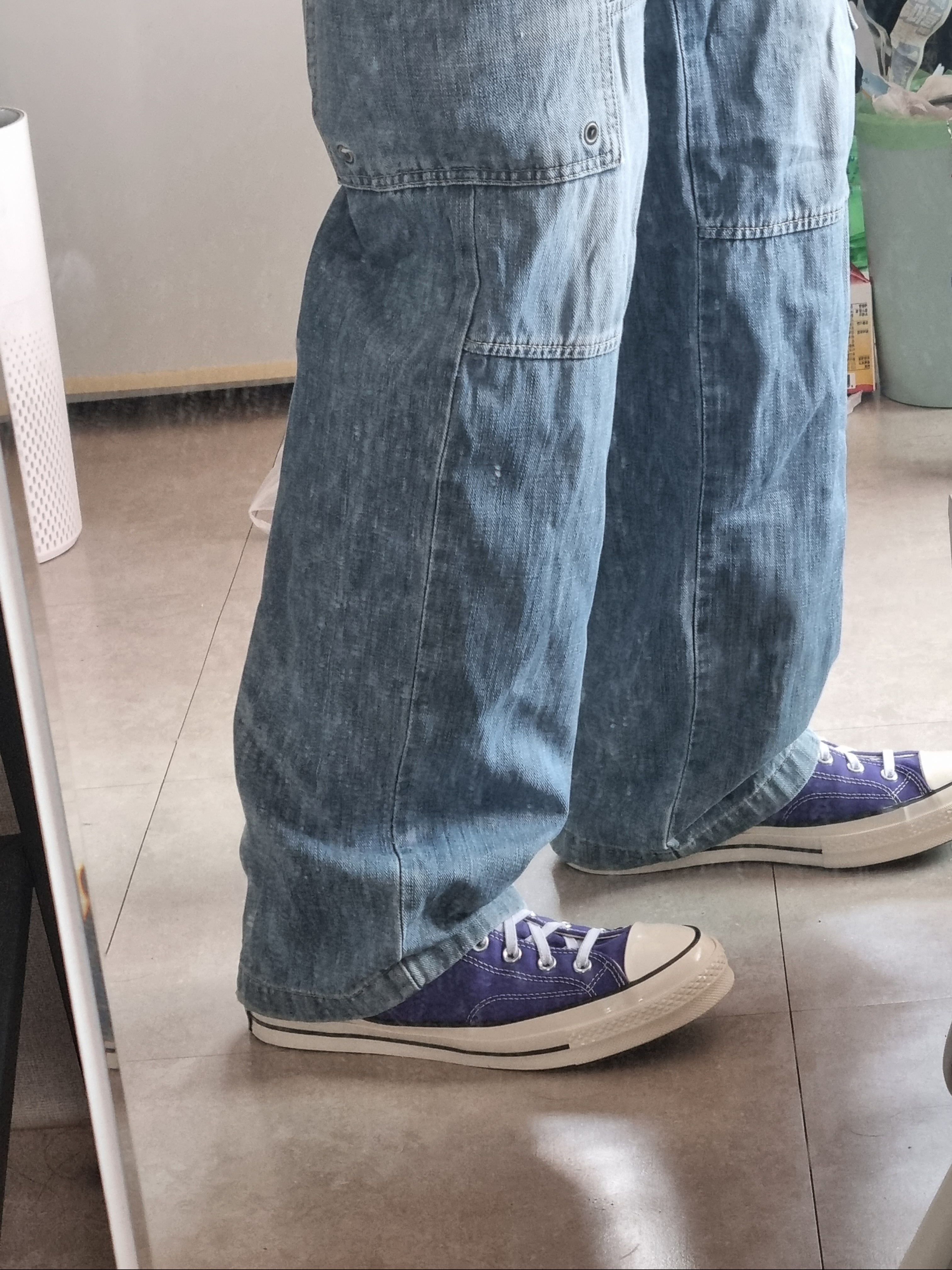 Converse Chuck 70 High Candy Grape 착용 스타일 - 2