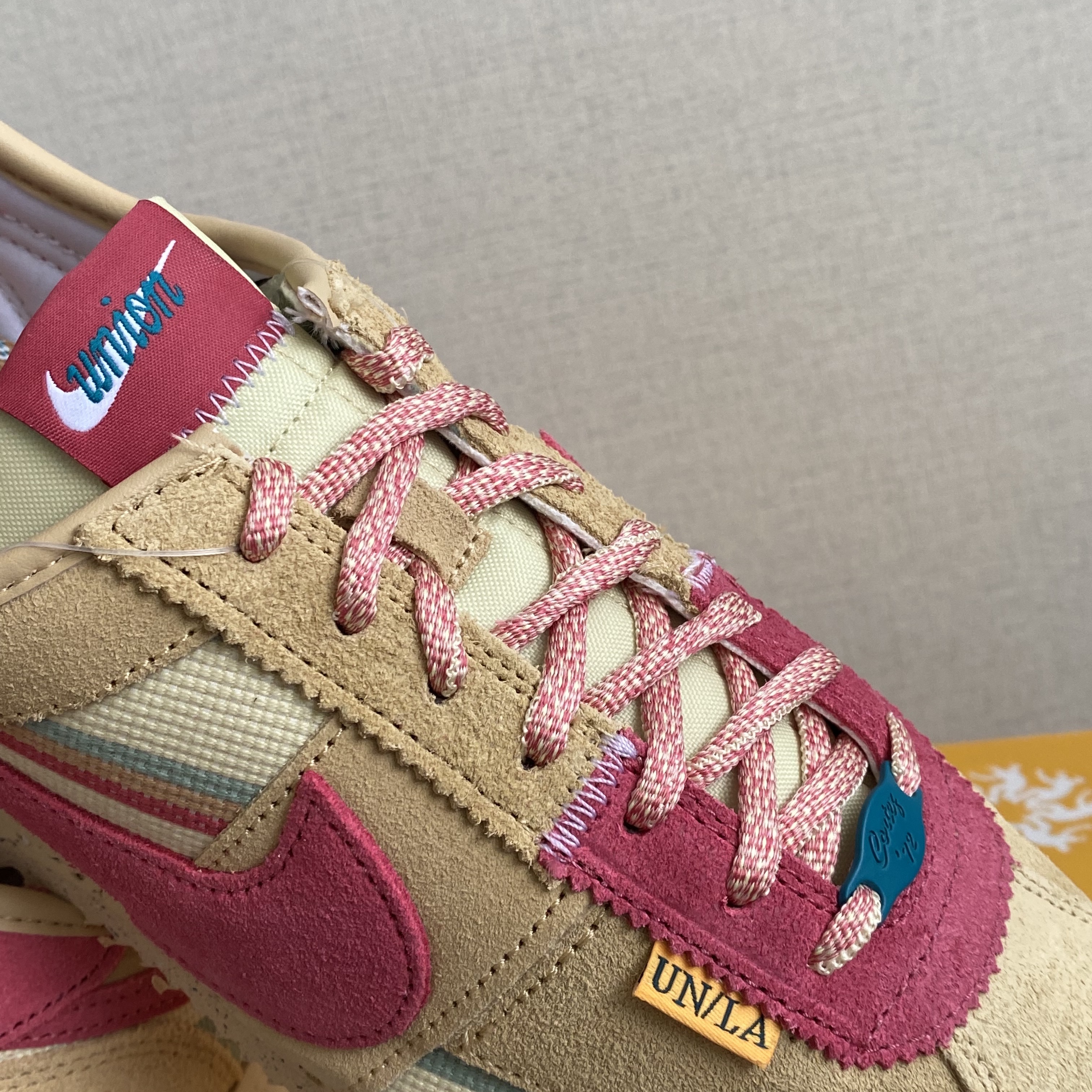 Nike x Union Cortez SP Sesame 착용 스타일 - 4