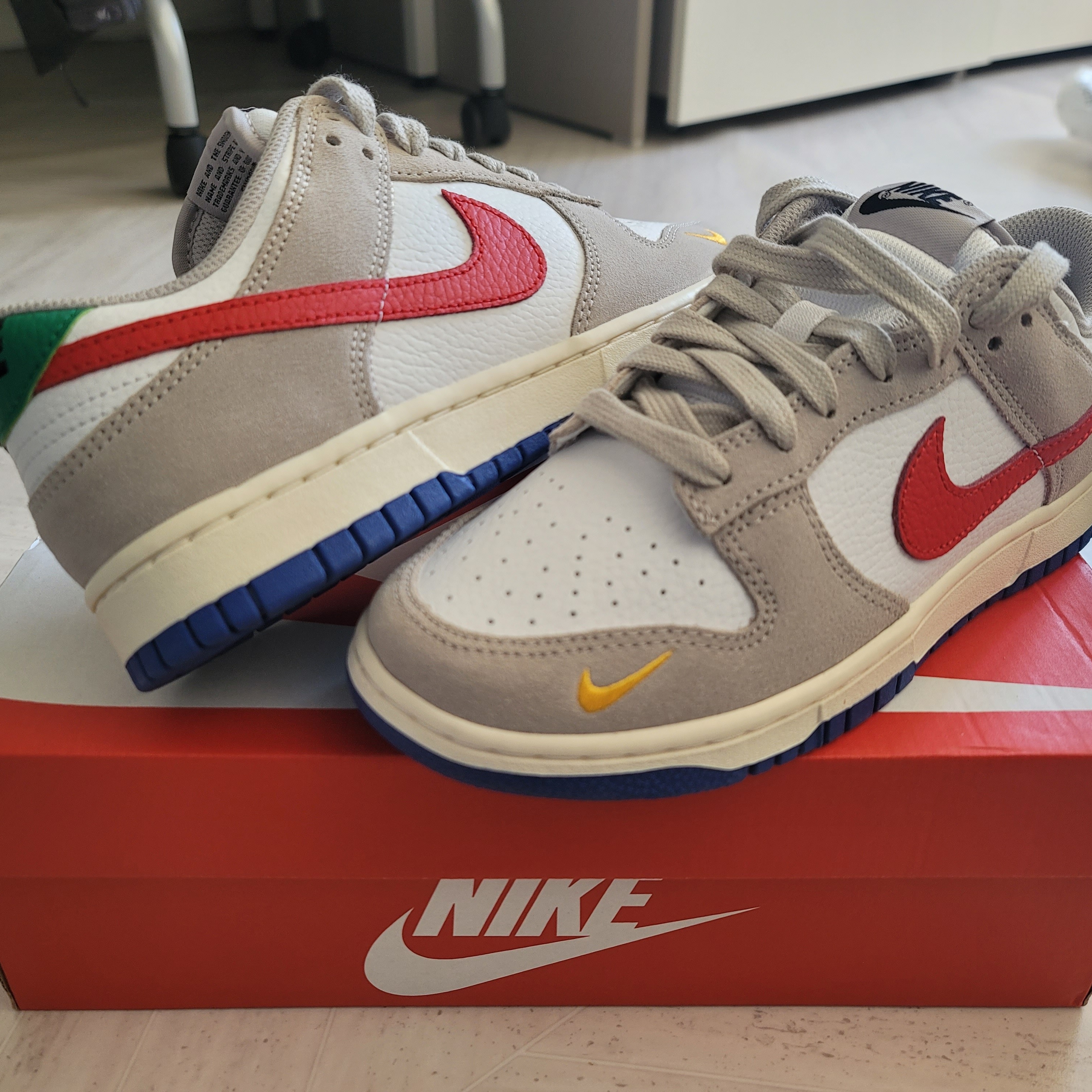 Nike Dunk Low Light Iron Ore 착용 스타일