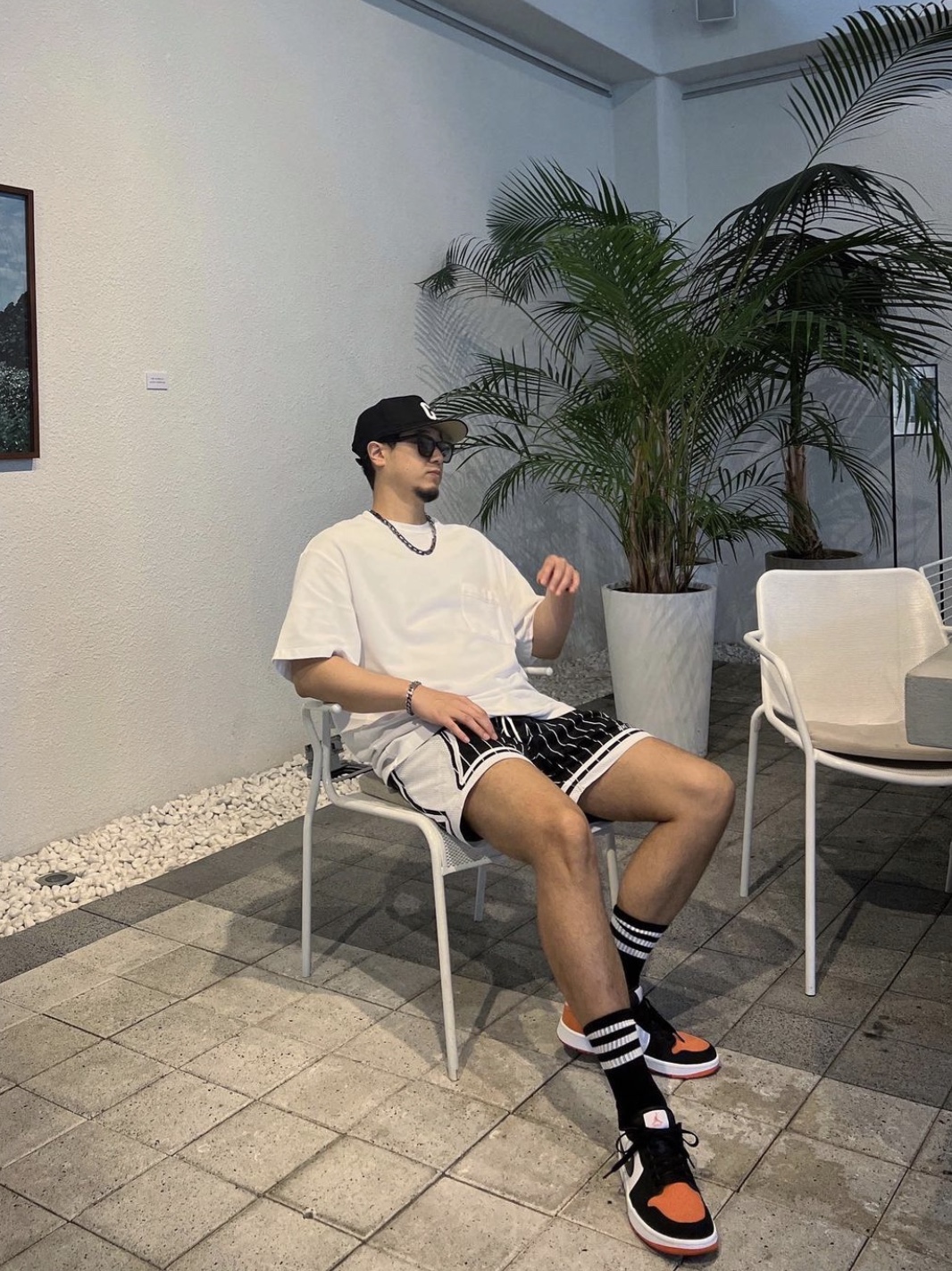 Jordan 1 Low Golf Starfish 착용 스타일 - 2