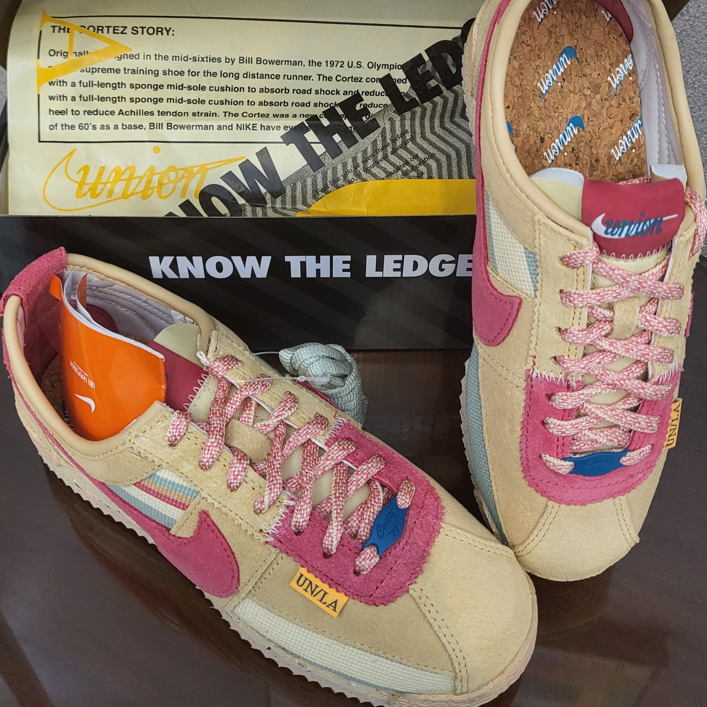 Nike x Union Cortez SP Sesame 착용 스타일 - 3